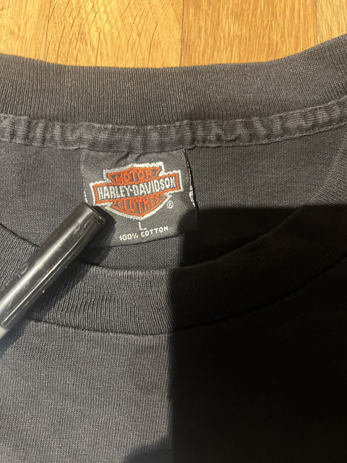 Harley Davidson Vintage Harley Davidson 1990 Size US L / EU 52-54 / 3 - 3 Thumbnail