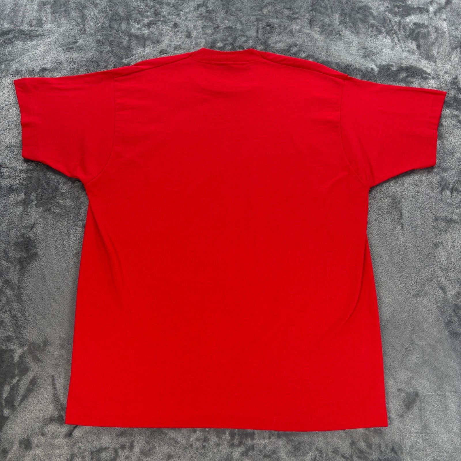 Other Screen Stars Best Vintage Blank Red T Shirt XXL USA Single S Size US XXL / EU 58 / 5 - 7 Thumbnail