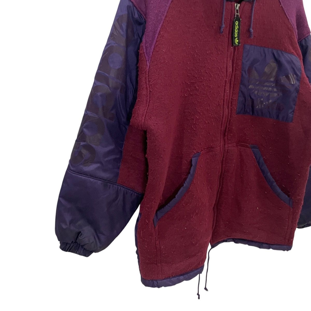 Adidas Vintage 90s Adidas Hoodies Jacket Size US M / EU 48-50 / 2 - 3 Thumbnail