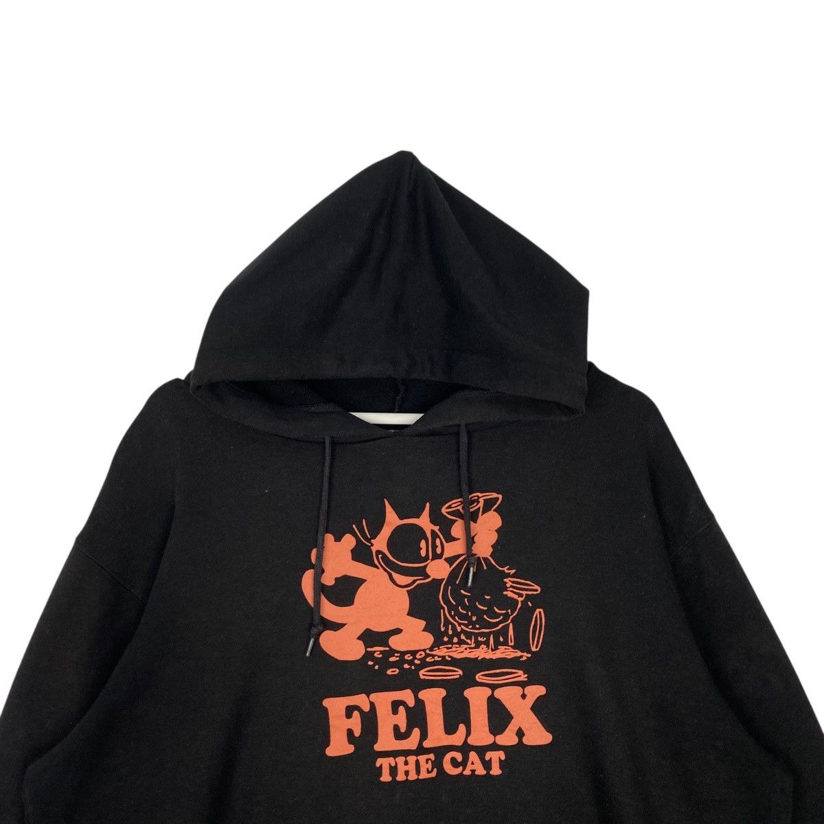 Other Vintage Felix The Cat Hoodie Sweater Black Big Logo Size US M / EU 48-50 / 2 - 4 Thumbnail