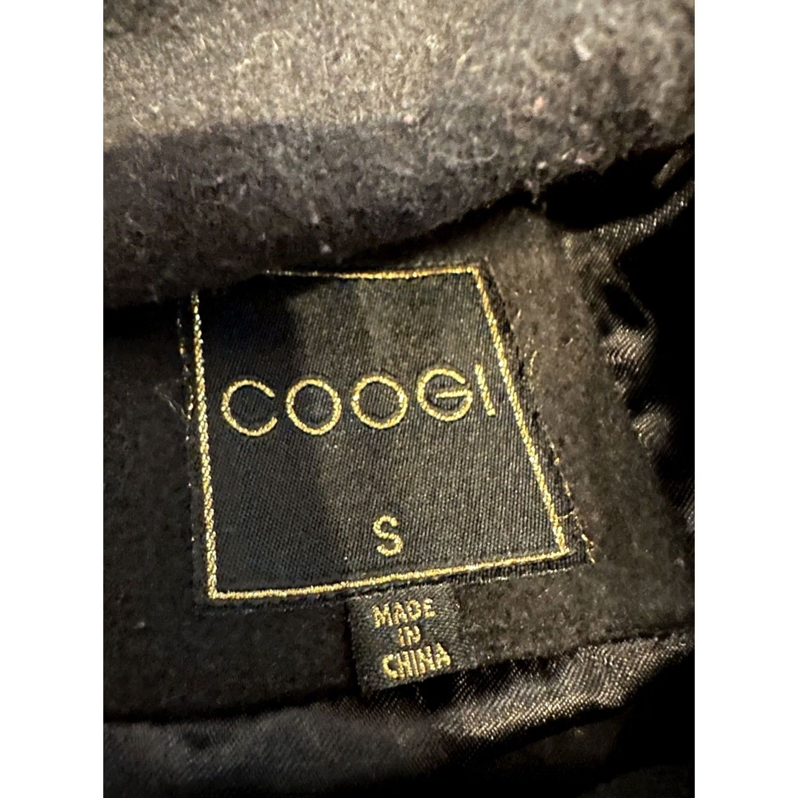 Coogi COOGI Women’s Snap Wool Blend Long Coat Hooded Small Gray Size S / US 4 / IT 40 - 5 Thumbnail