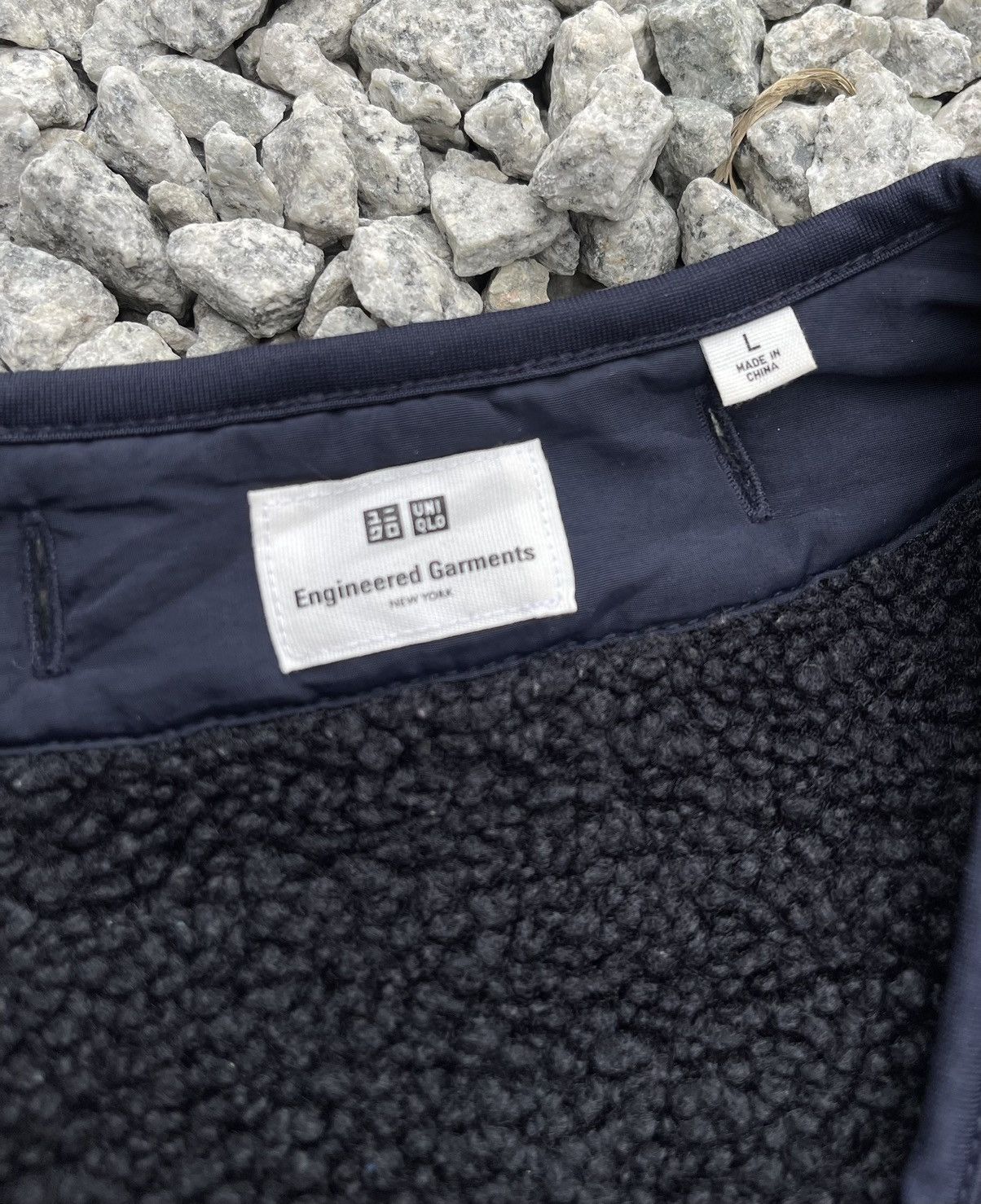 Engineered Garments 🔥 Engineered Garments x Uniqlo Fleece Collarless Coat Size US L / EU 52-54 / 3 - 11 Thumbnail