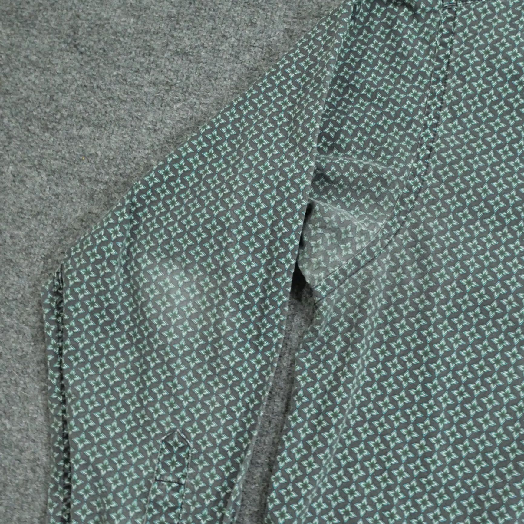 Wrangler VINTAGE Wrangler Shirt Mens 2XL Green Black Button Up Geometric Western 90s Mens Size US XXL / EU 58 / 5 - 5 Thumbnail