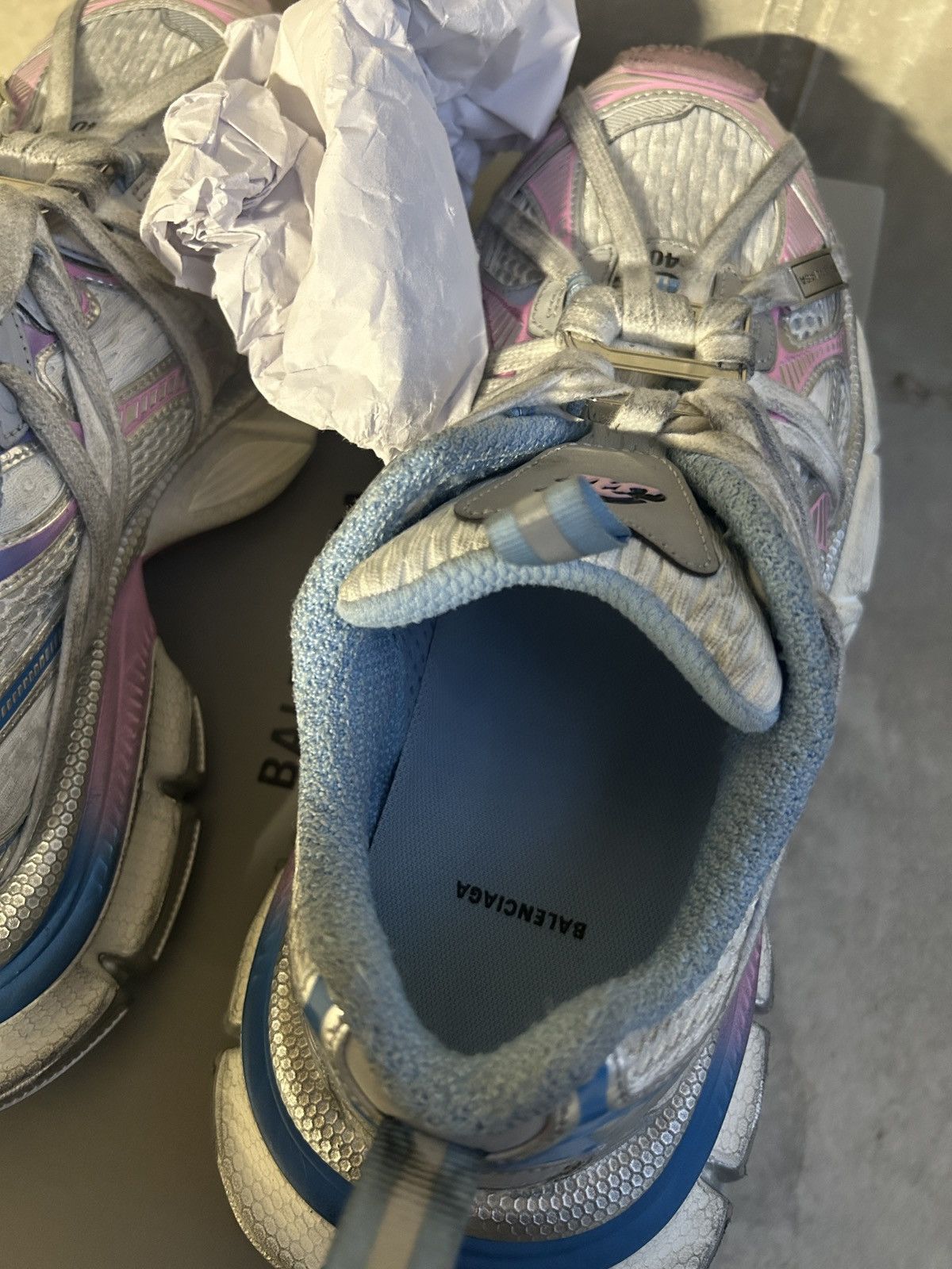 Balenciaga Balenciaga 3 XL Extreme Lace sneakers Size US 8 / EU 41 - 11 Thumbnail