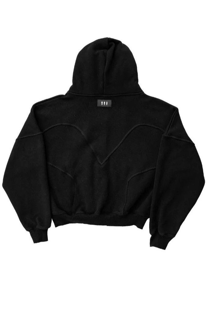 Japanese Brand VITRIOLIC Black Oversized Zip-Up Hoodie Size US M / EU 48-50 / 2 - 4 Thumbnail