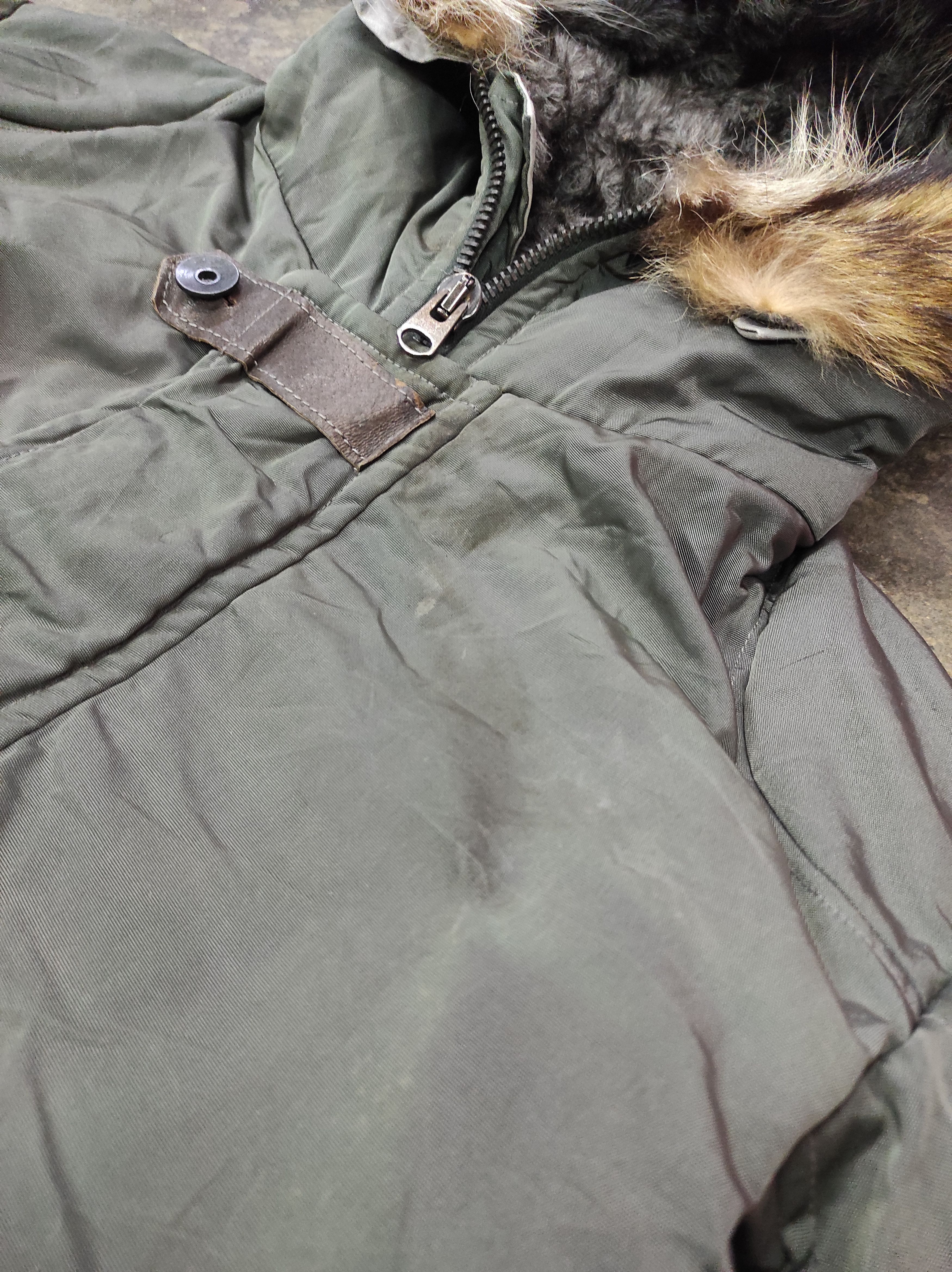 GIAN CARLO ROSSI GIAN CARLO ROSSI FUX PARKA JACKET DISTRESSED Size US S / EU 44-46 / 1 - 3 Thumbnail