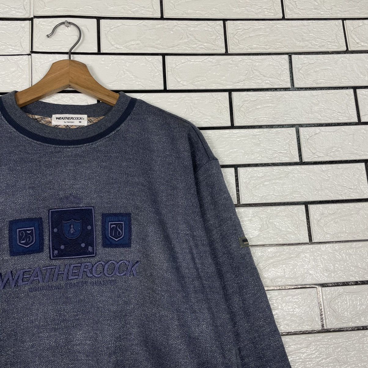 Japanese Brand Weathercock Big Logo Sweatshirt Size US S / EU 44-46 / 1 - 5 Thumbnail