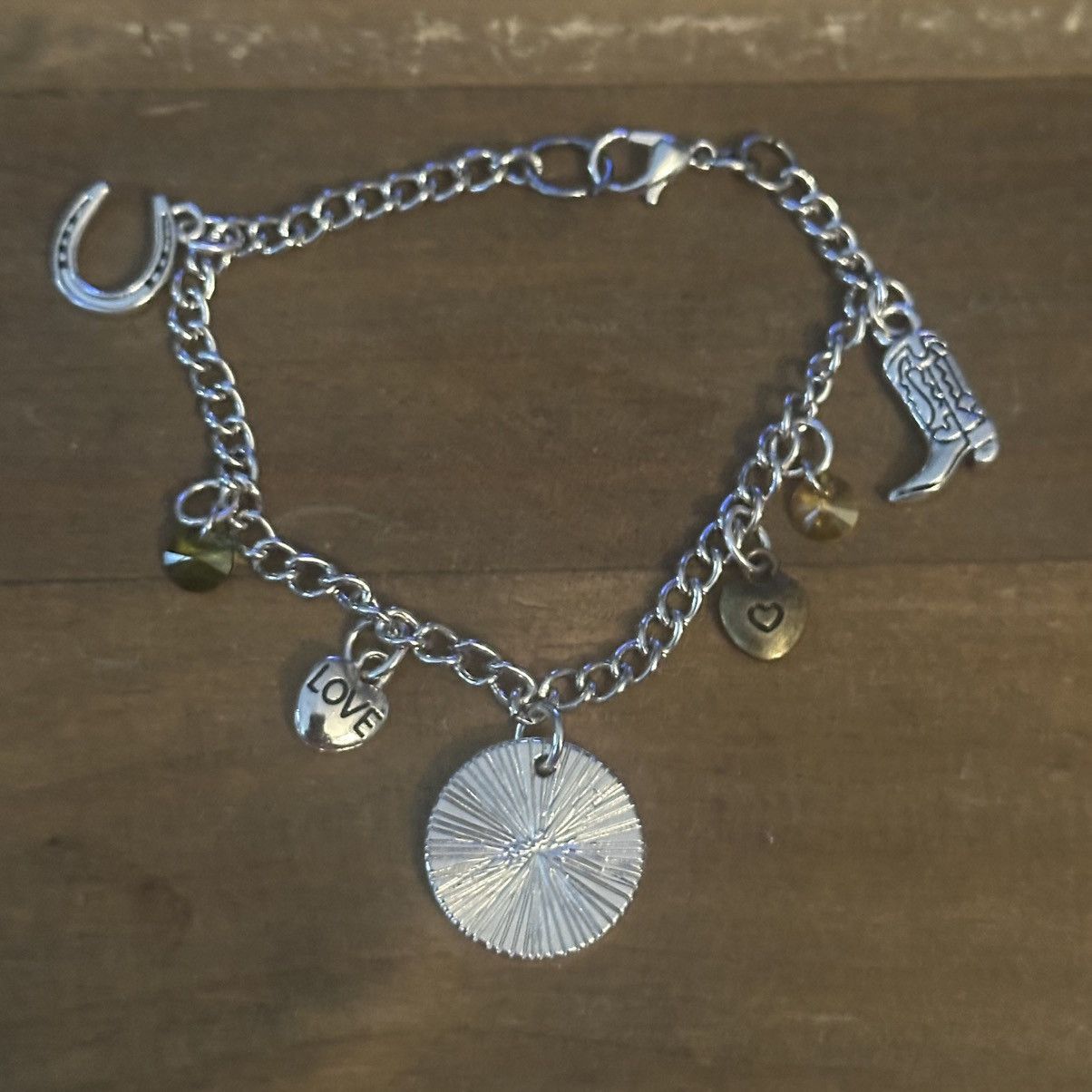 Other Silver tone assorted charm bracelet Size ONE SIZE - 6 Thumbnail