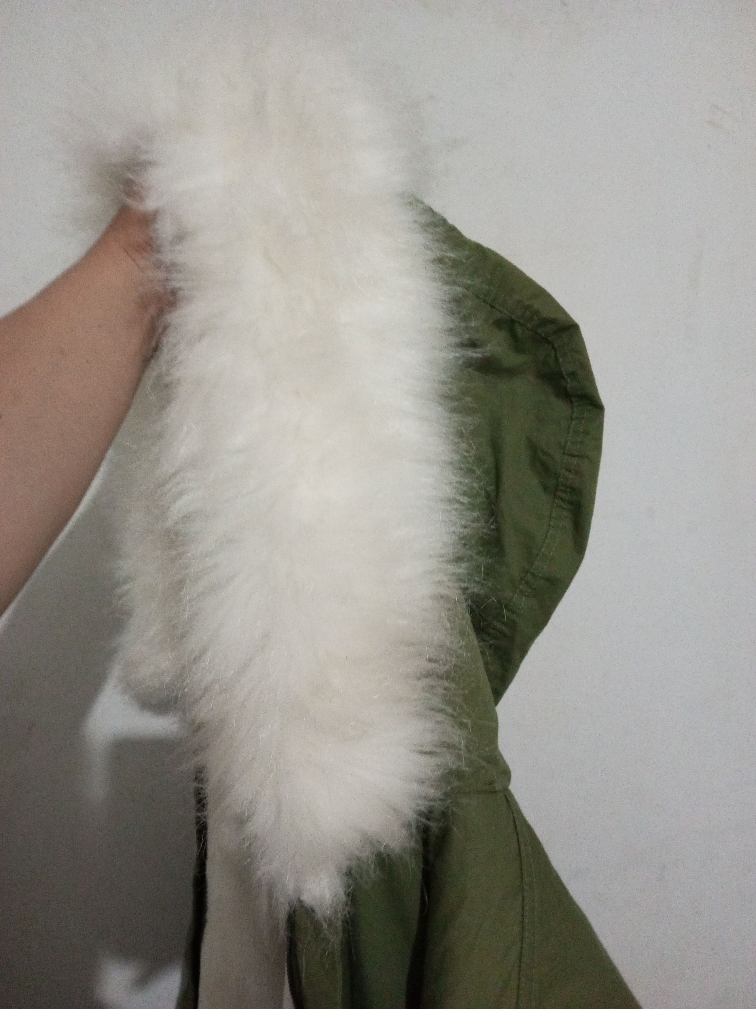 GOA Eskimo Fur Faux Hoodie Fleece Ifsixwasnine Lgb Styled Size US L / EU 52-54 / 3 - 4 Thumbnail