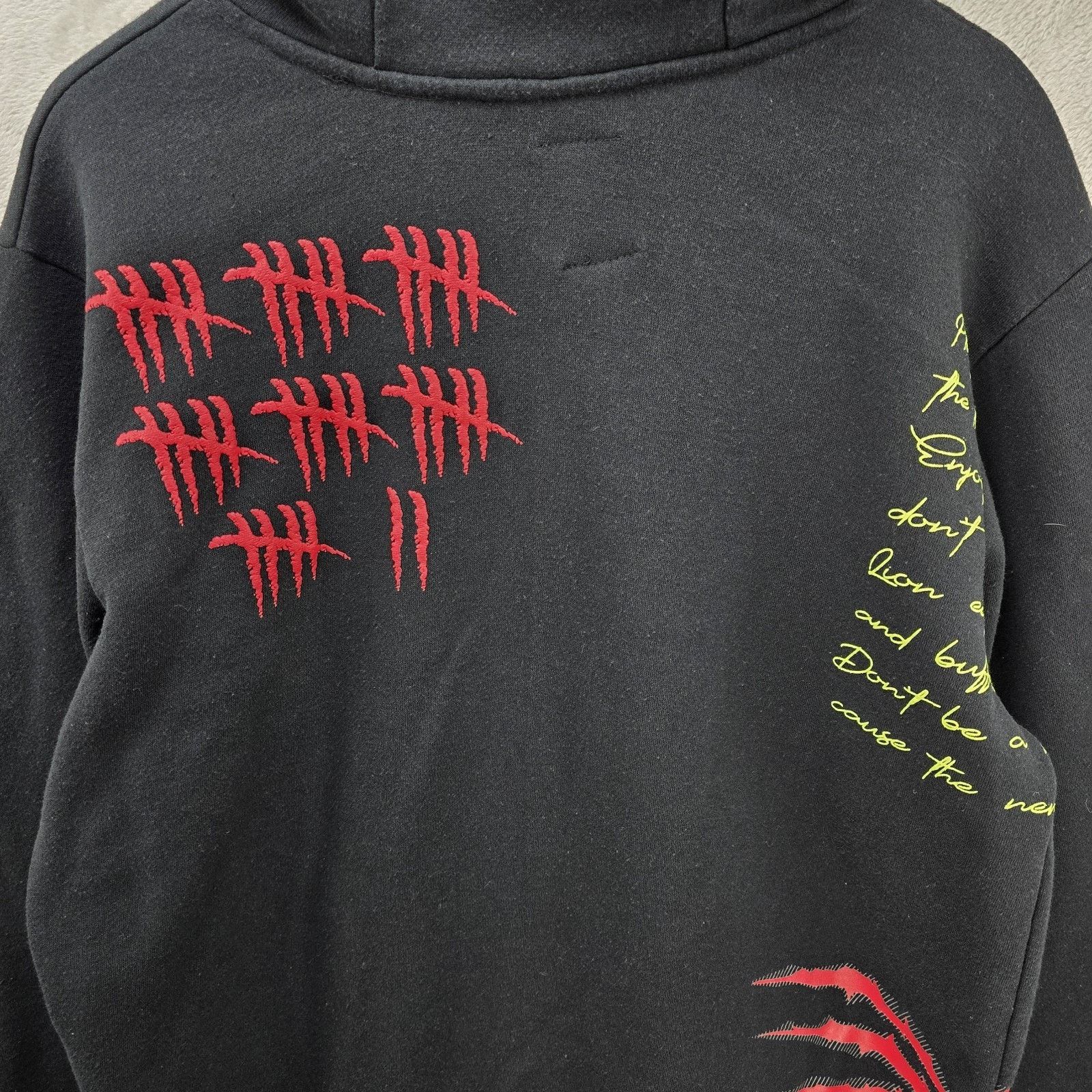 Live Mechanics Live Mechanics Hoodie Sweatshirt Large AOP Y2K Flames Size US L / EU 52-54 / 3 - 10 Thumbnail