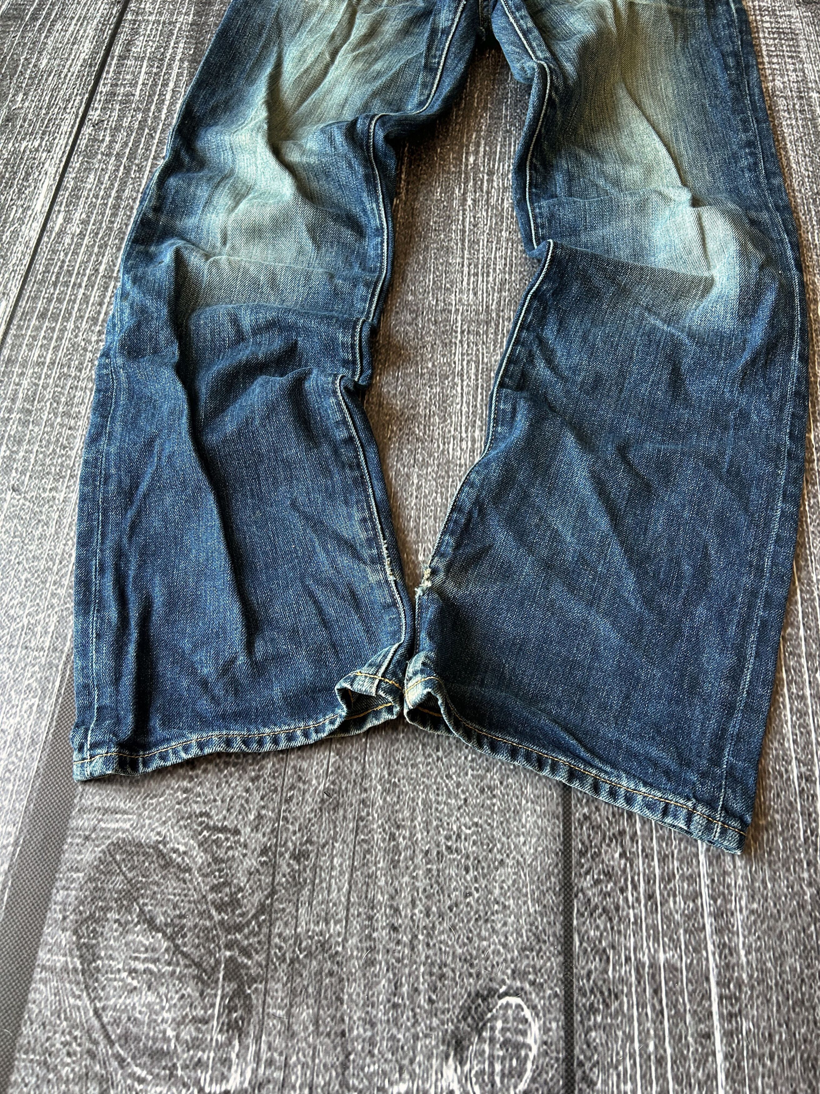 Designer Vintage Rick Owens Junya Watanabe Style Washed Jeans Size US 32 / EU 48 - 3 Thumbnail