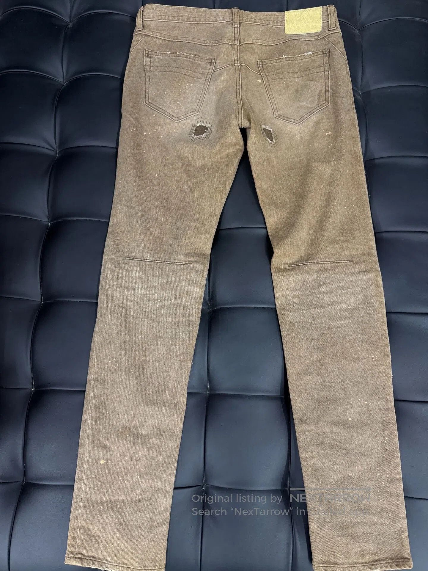 Number (N)ine Unique Number Nine Distressed Jeans. Size US 32 / EU 48 - 2 Thumbnail