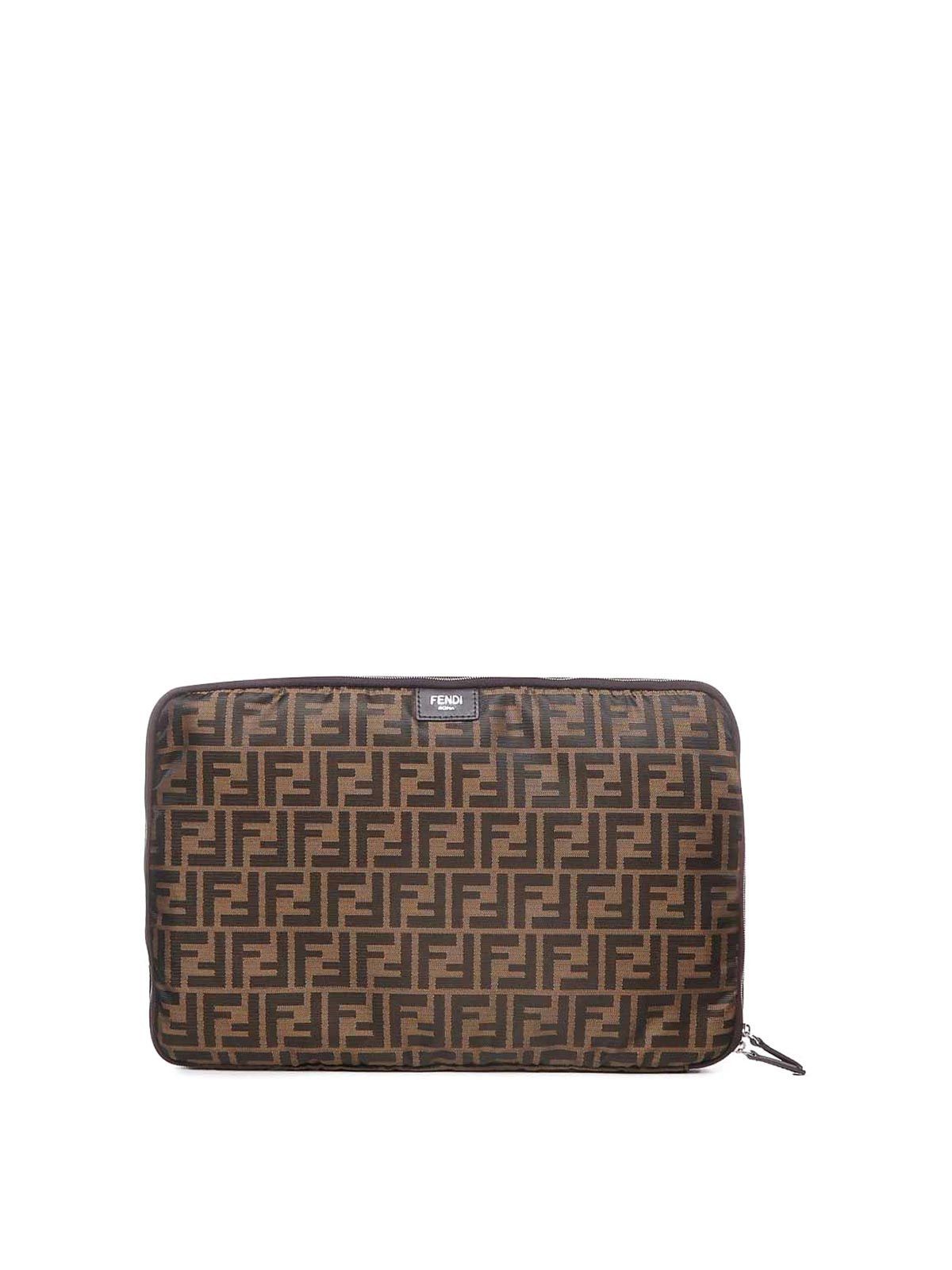 Fendi o1mtch0225 Shirt Carrier Bag in Brown Size ONE SIZE - 1 Thumbnail