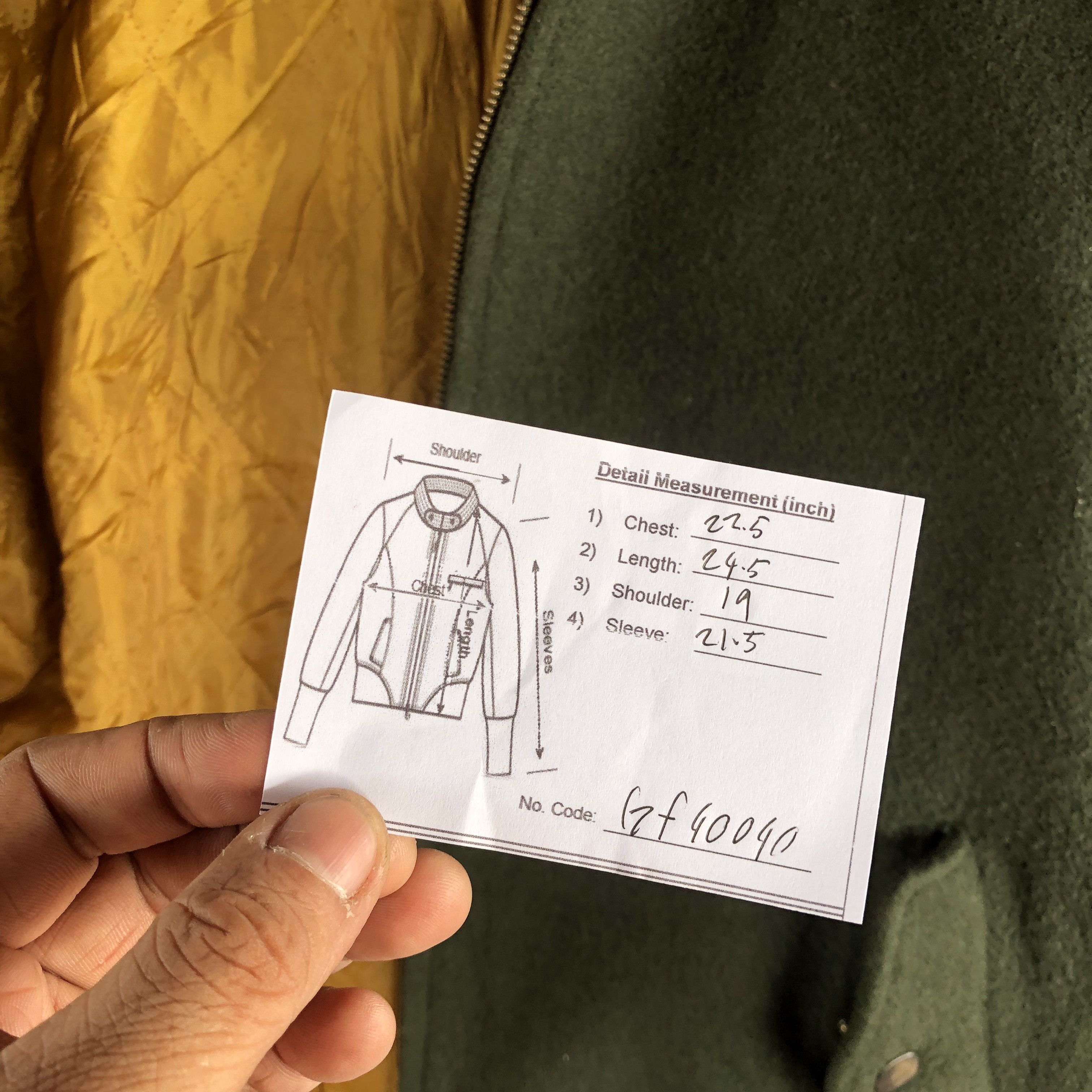 Japanese Brand × Vintage Vintage 80s Orb Japanese Wool Varsity Quilted Jackets Size US M / EU 48-50 / 2 - 9 Thumbnail