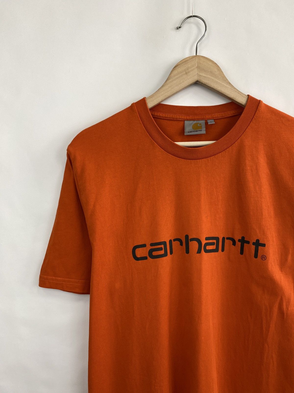 Carhartt × Carhartt Wip × Vintage 🇺🇸 Vintage 90s Carhartt T-Shirt Y2K Hype Rare Retro Size US L / EU 52-54 / 3 - 2 Thumbnail