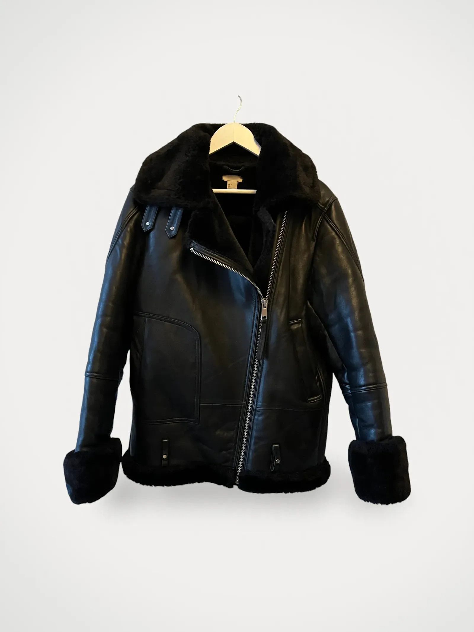 H&M H&M Leather Jacket Size XS / US 0-2 / IT 36-38 - 1 Thumbnail
