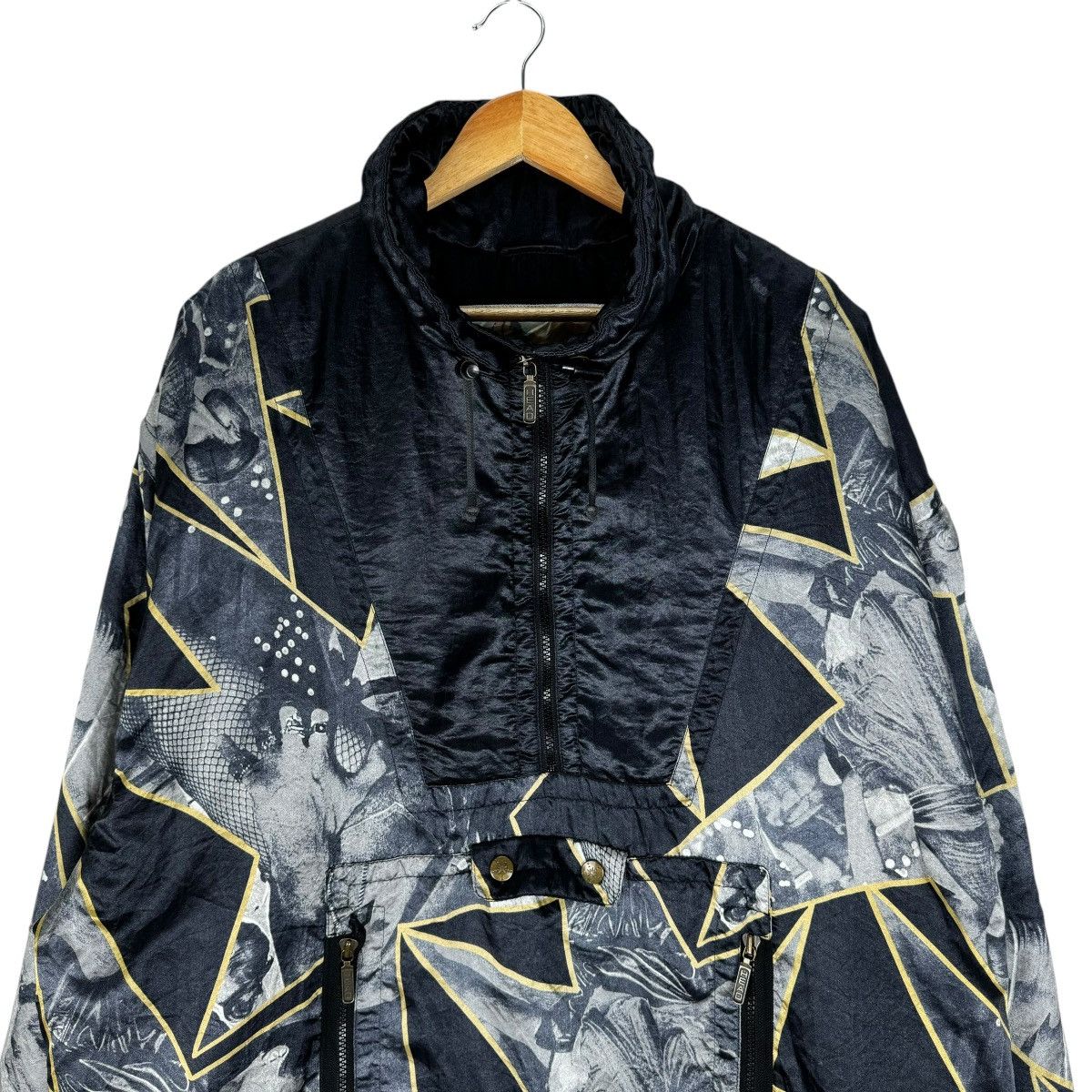 Japanese Brand × Vintage 🌟VINTAGE 90s HEAD STAR HALF ZIP SKI WEAR JACKET Size US XL / EU 56 / 4 - 4 Thumbnail