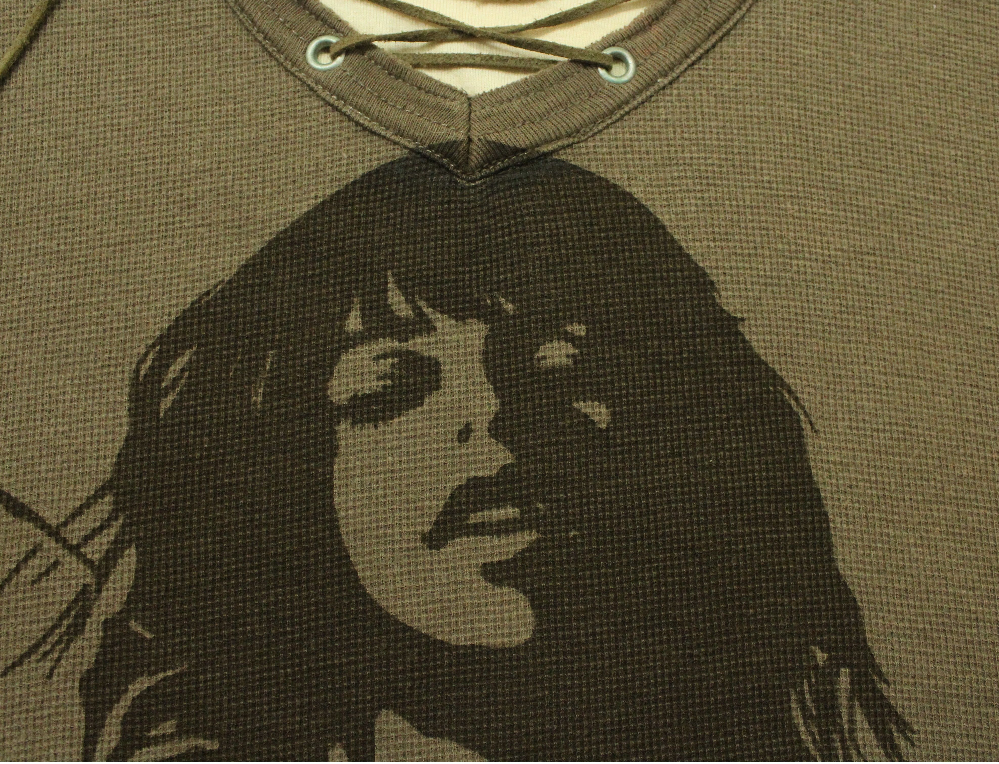 Japanese Brand Lace Up Graphic Shirt Smoking Inspired LGB Hysteric Glamour Size US M / EU 48-50 / 2 - 8 Thumbnail