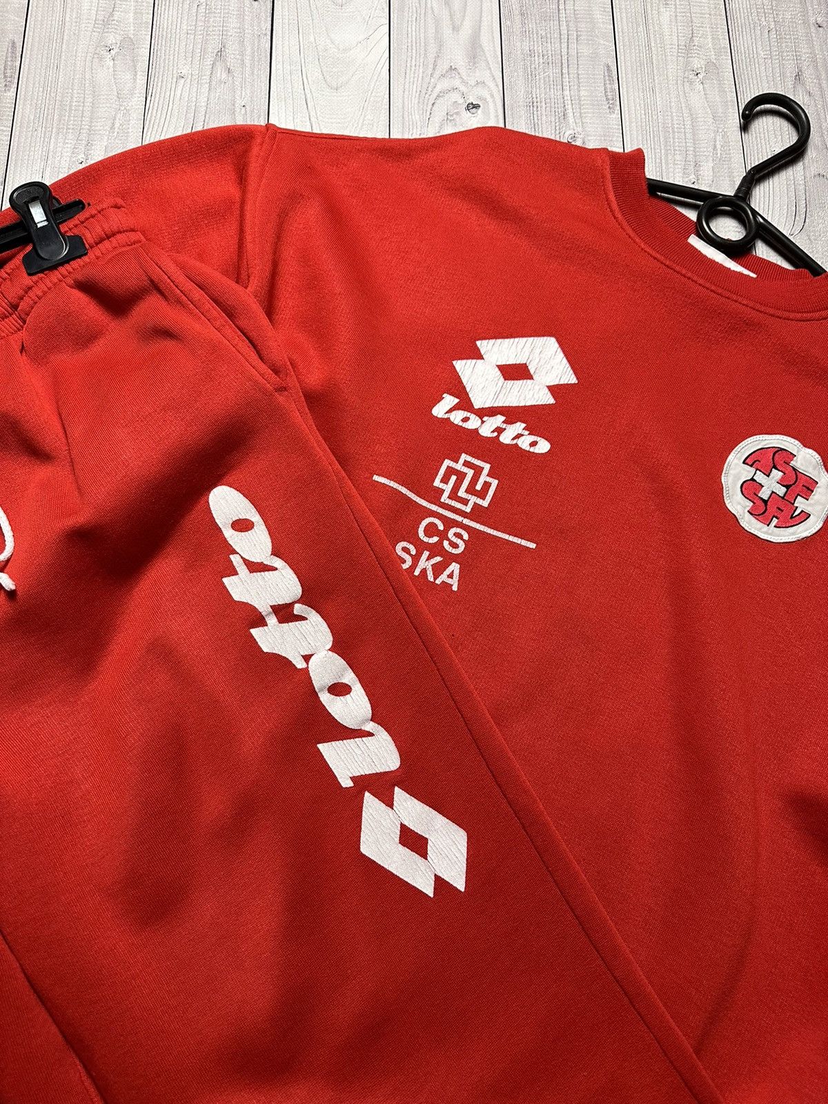 Lotto Sport × Vintage Vintage Switzerland soccer tracksuit lotto big logo size M Size US M / EU 48-50 / 2 - 6 Thumbnail