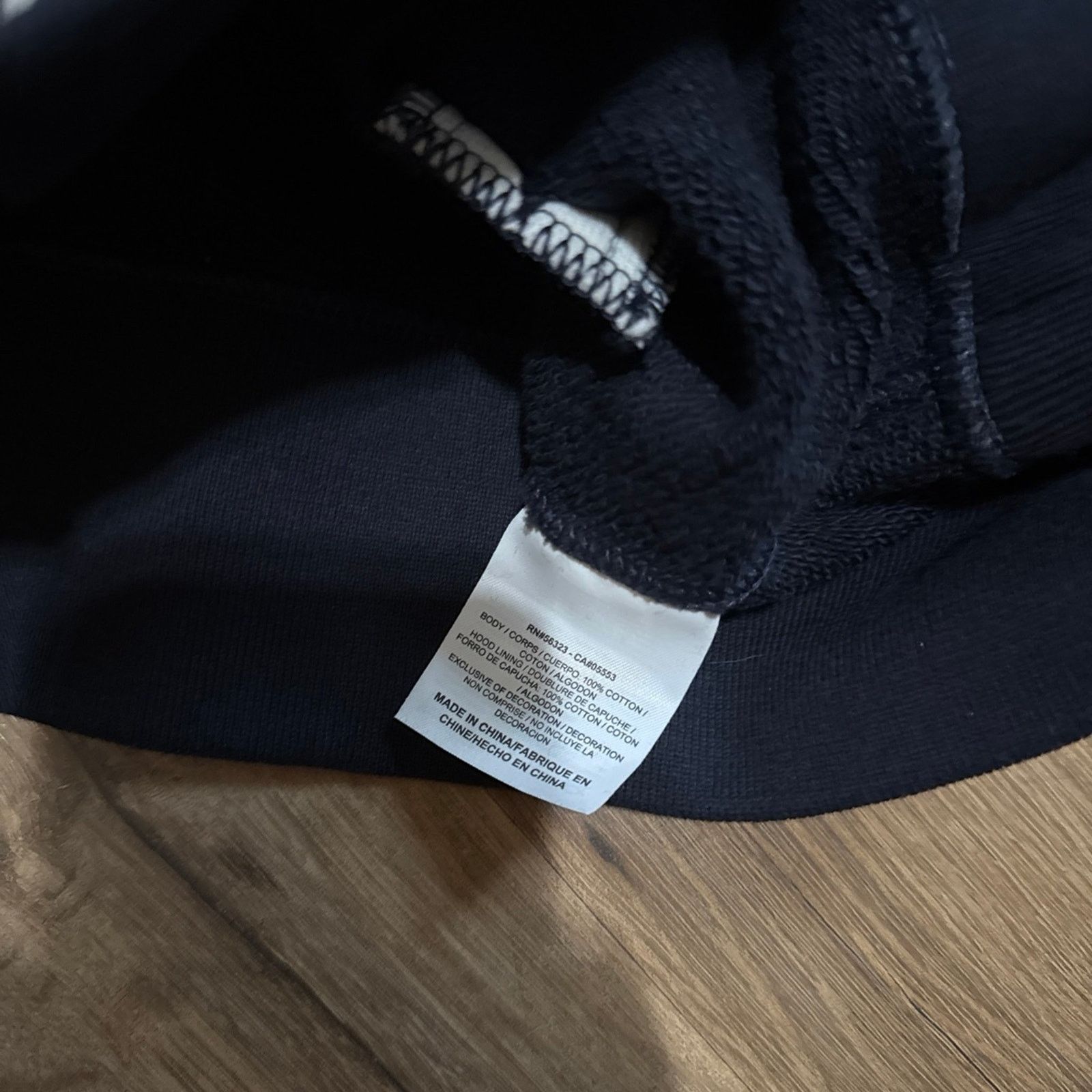 Nike 2010 Nike Spell Out Zip Up Varsity Style Hoodie Sweatshirt Size US XL / EU 56 / 4 - 9 Thumbnail
