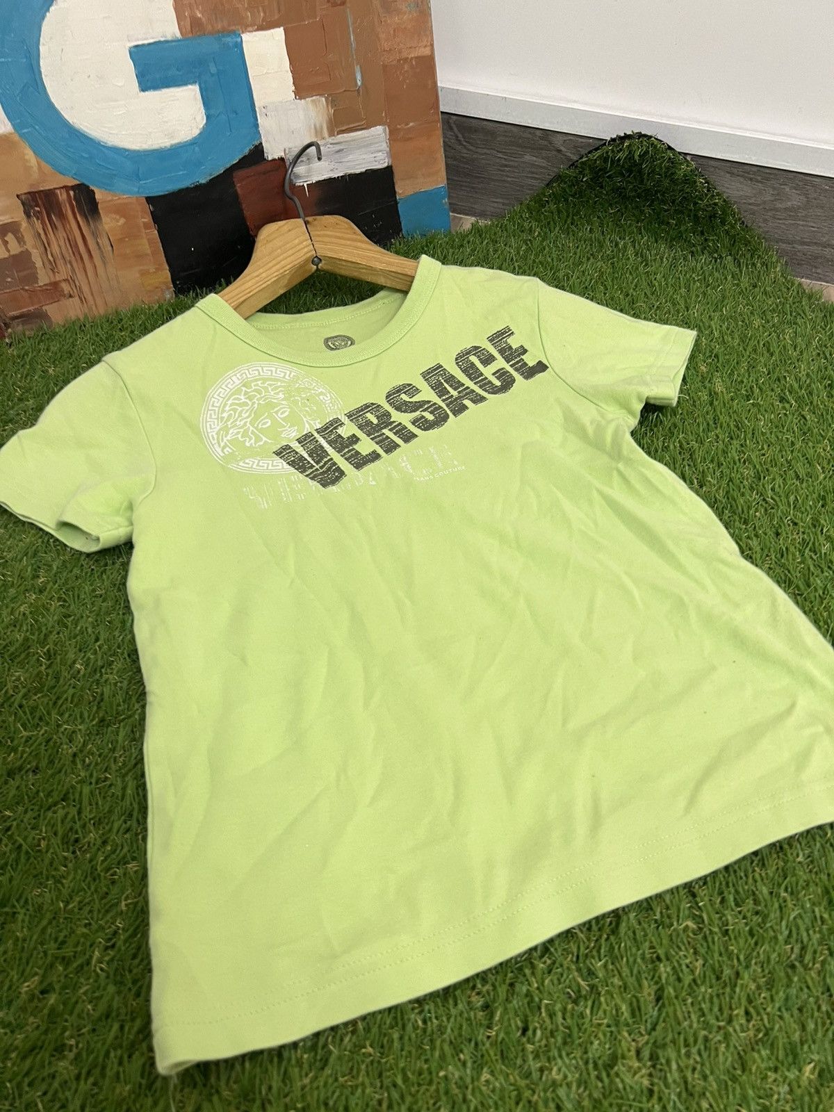 Versace Jeans Couture Versace Jeans Couture Big Logo T-Shirt Y2K Size S / US 4 / IT 40 - 4 Thumbnail