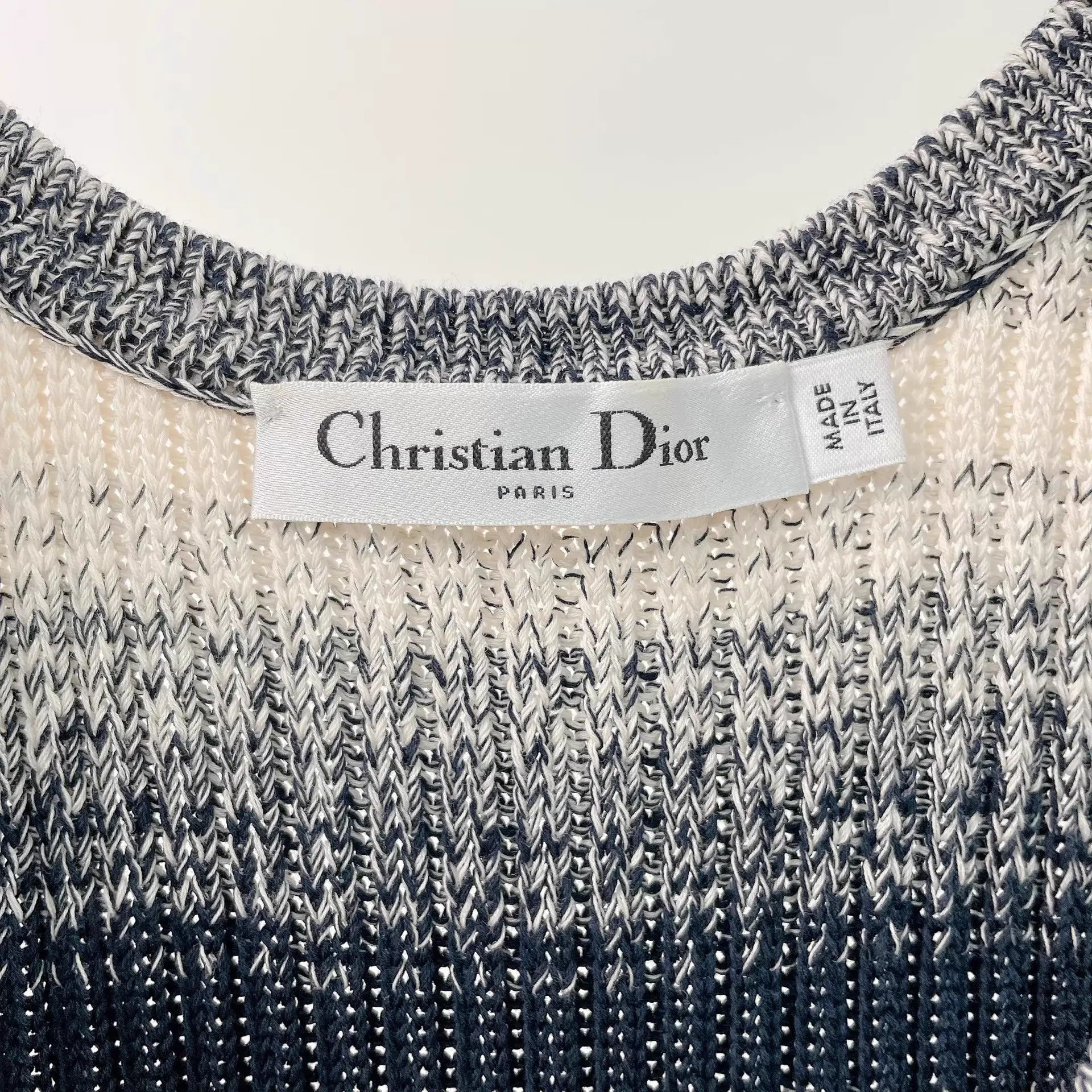 Dior Dior Striped Knit Dress EU36 Pre-Owned Size XS / US 0-2 / IT 36-38 - 5 Thumbnail