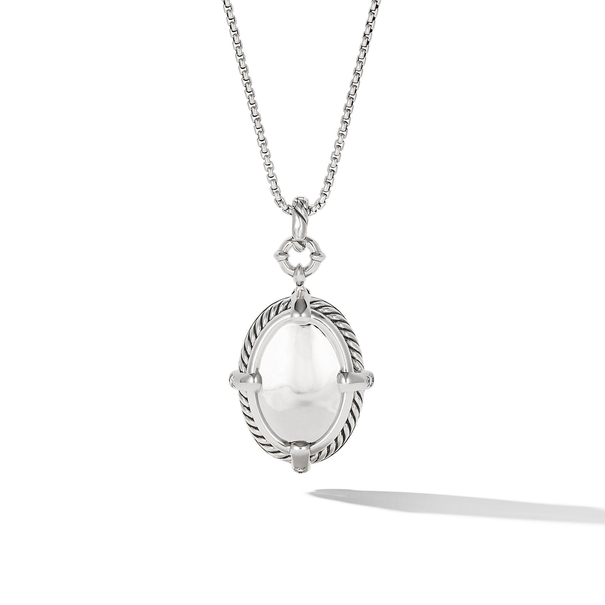David Yurman o1w1db10325 Chatelaine Pendant Necklace with Diamonds Size ONE SIZE - 3 Thumbnail
