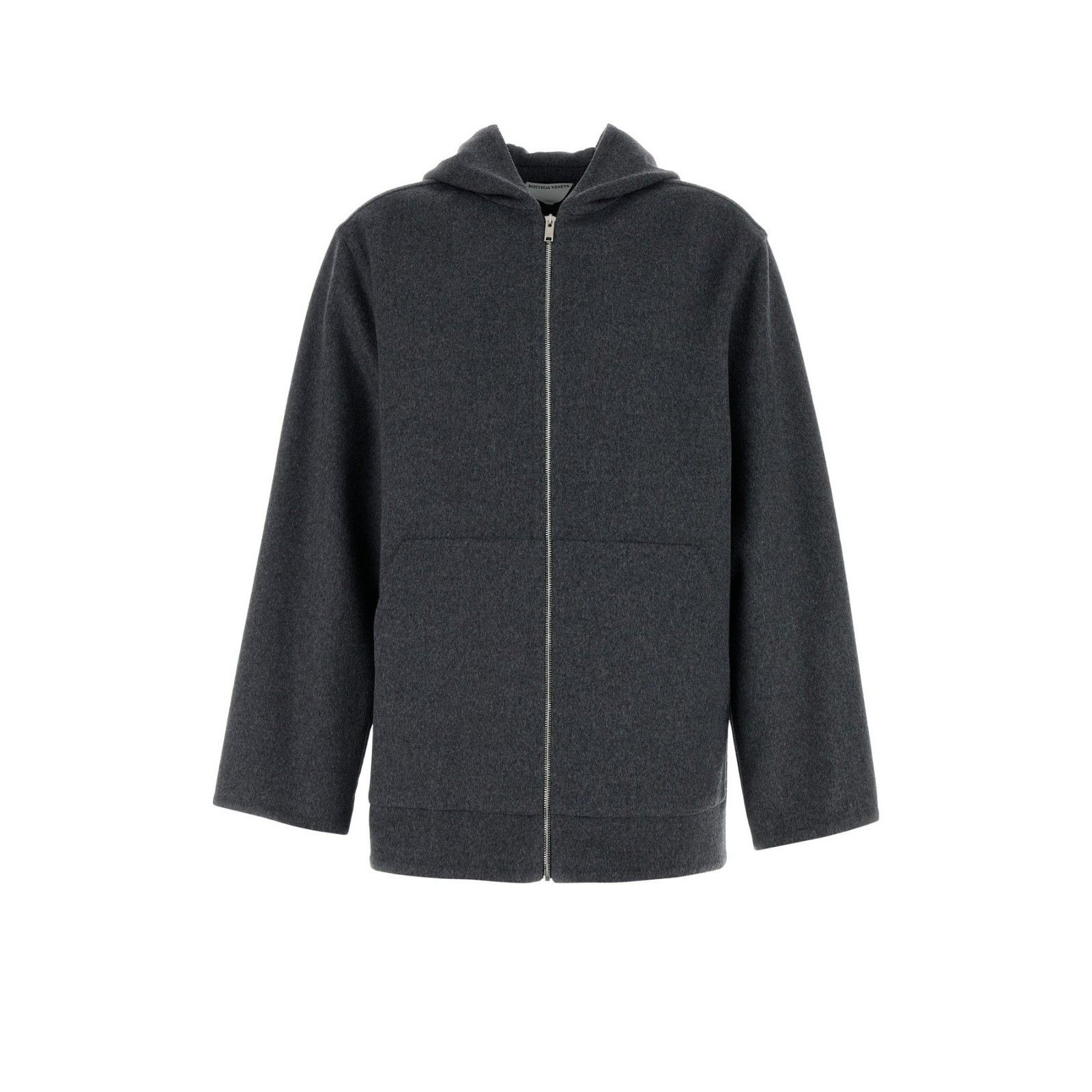 BOTTEGA VENETA Dark Grey Wool Sweatshirt New And Authentic (