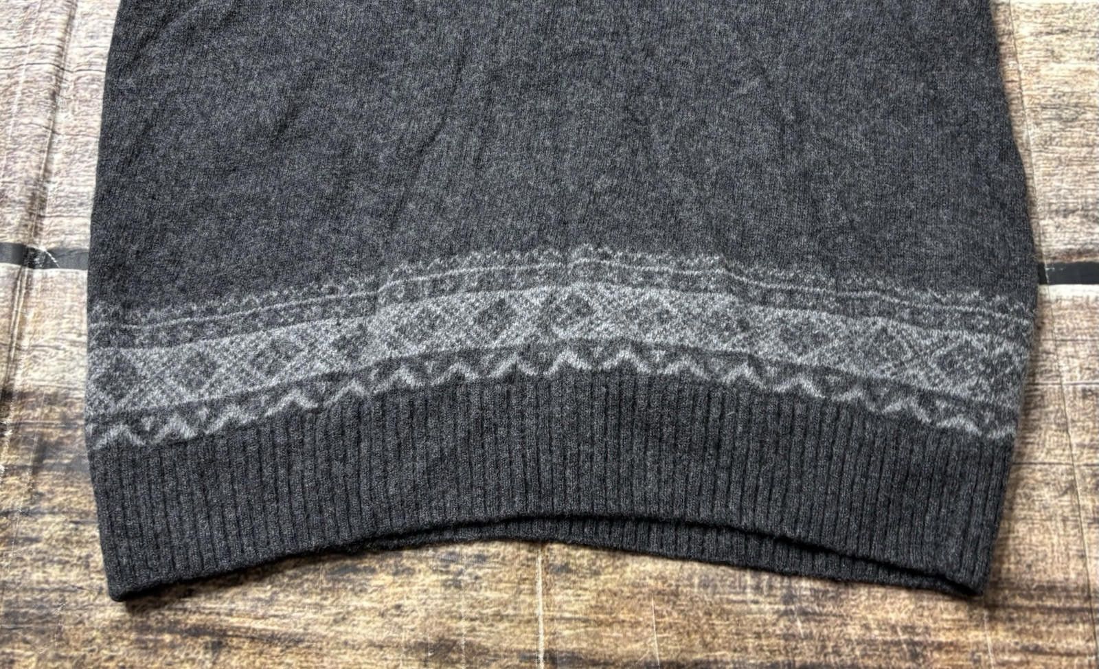 Daniele Blasi Daniele Blasi Sweater Men's Large Wool Blend Nordic Italy Size US L / EU 52-54 / 3 - 6 Thumbnail