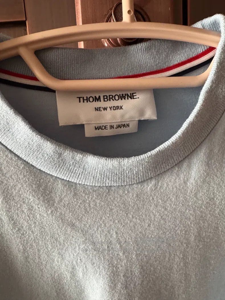 Thom Browne Thom Browne Blue hoodie Size S / US 4 / IT 40 - 2 Thumbnail