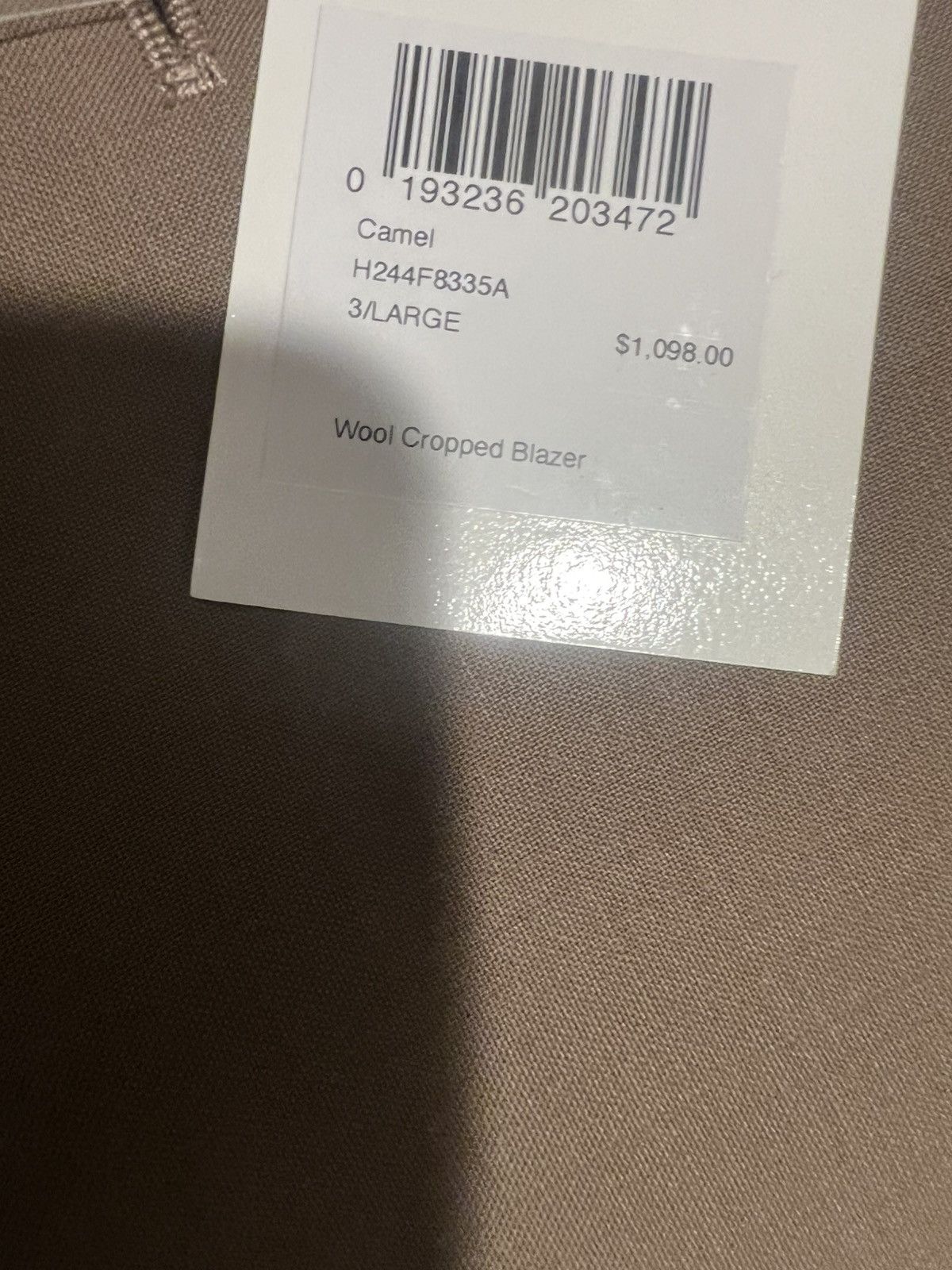 John Elliott John Elliott men’s blazer. 3/L. $1098 Size 40R - 3 Thumbnail
