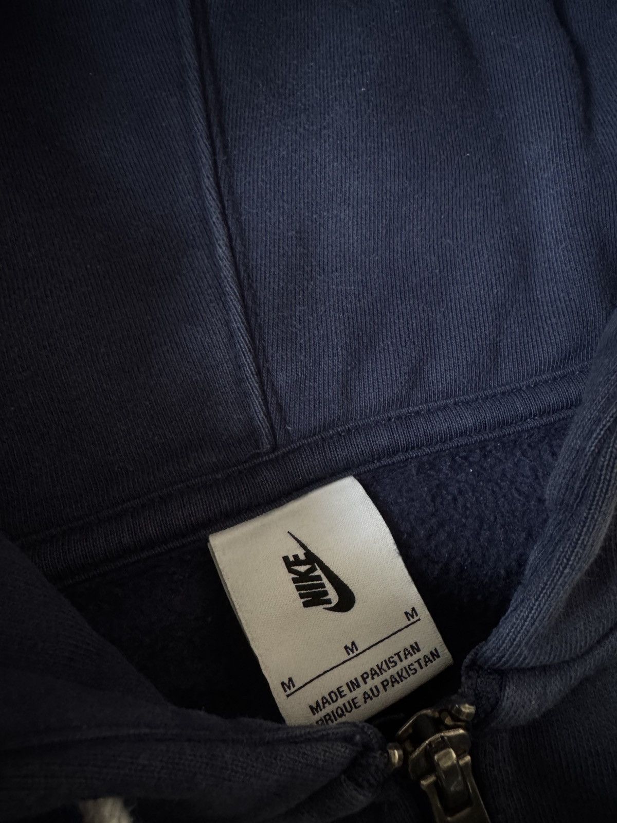 Nike × Vintage NIKE LAB VINTAGE 00s OVERSIZE BAGGY ZIP HOODIE CENTER LOGO Size US M / EU 48-50 / 2 - 6 Thumbnail