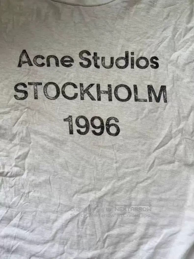 Acne Studios Acne Studios 1996 series letter logo distressed print long Size XS / US 0-2 / IT 36-38 - 3 Thumbnail