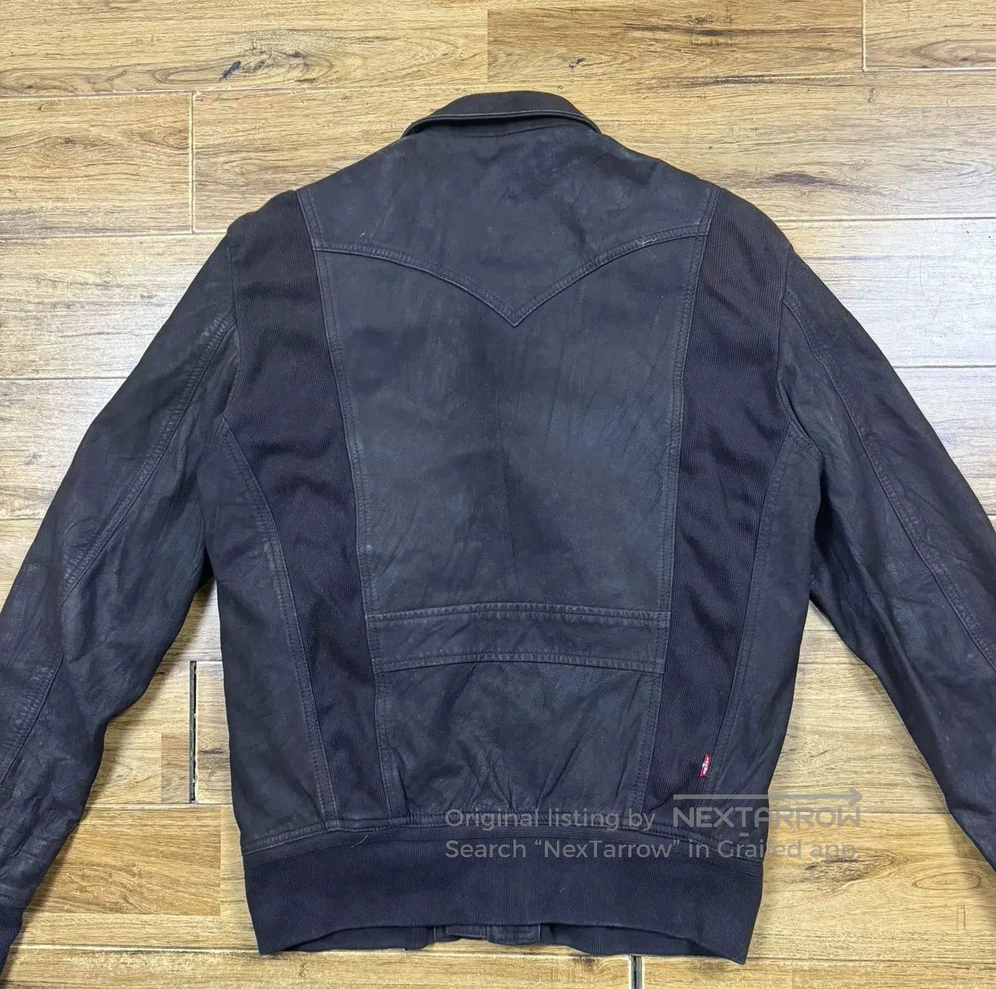 Levi's Vintage Clothing Vintage Levi's Leather Flight Jacket. Size US M / EU 48-50 / 2 - 2 Thumbnail