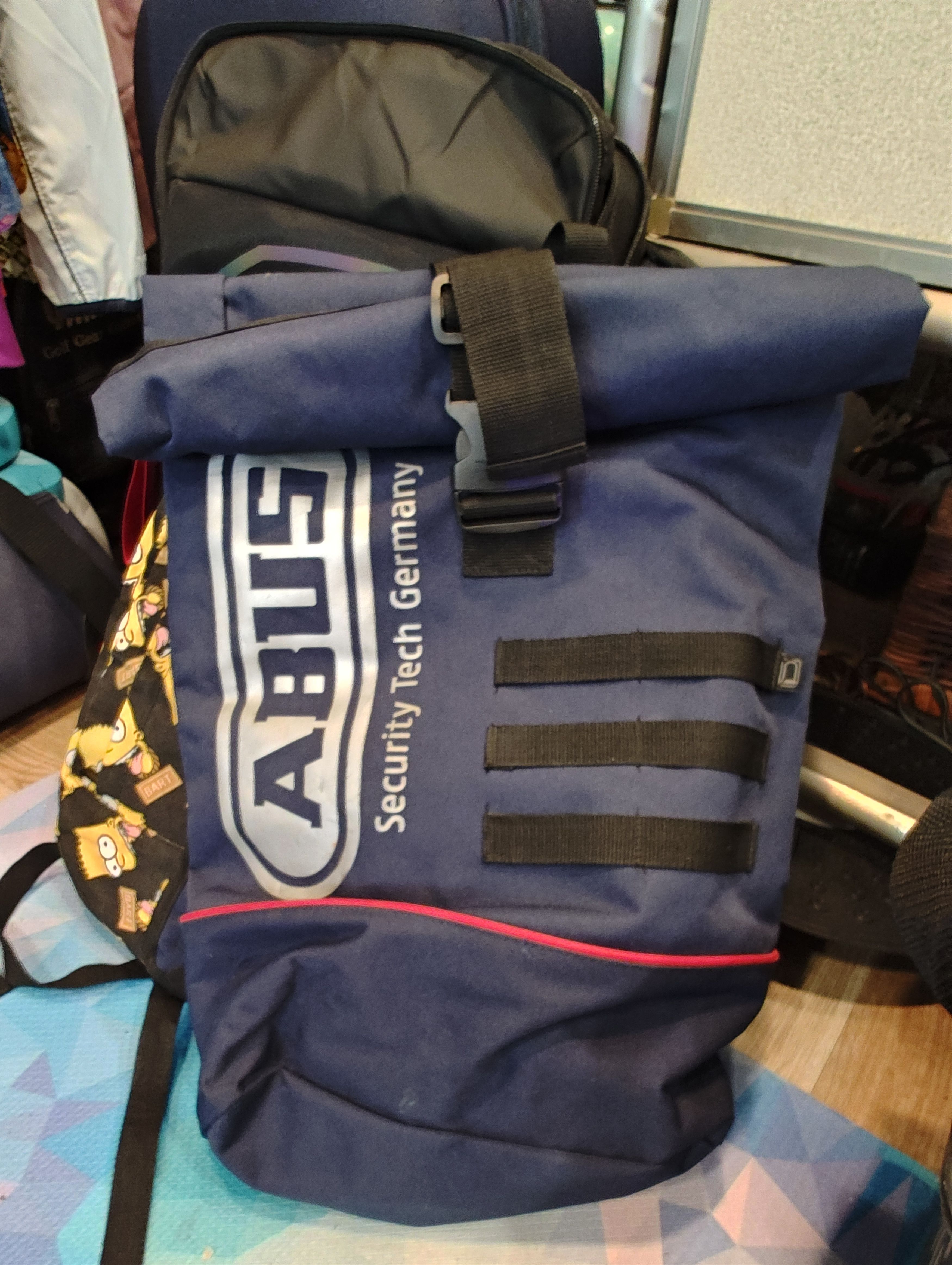 Other Abus bicycle bag roll top backpack. Weather resistant Size ONE SIZE - 1 Thumbnail
