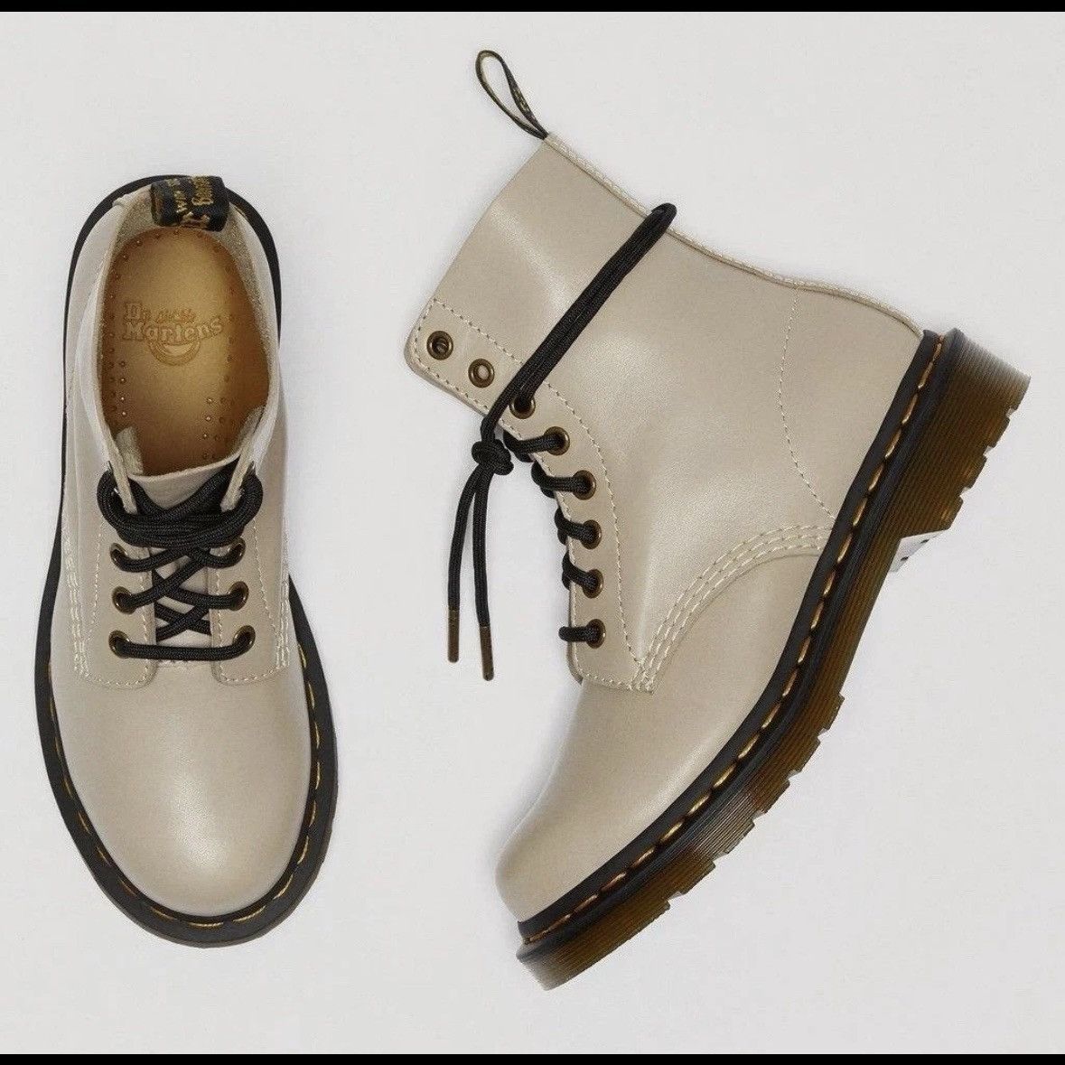 Dr. Martens Dr. Martens 1460 Pascal Wanama Leather Boots Size US 6 / IT 36 - 2 Thumbnail