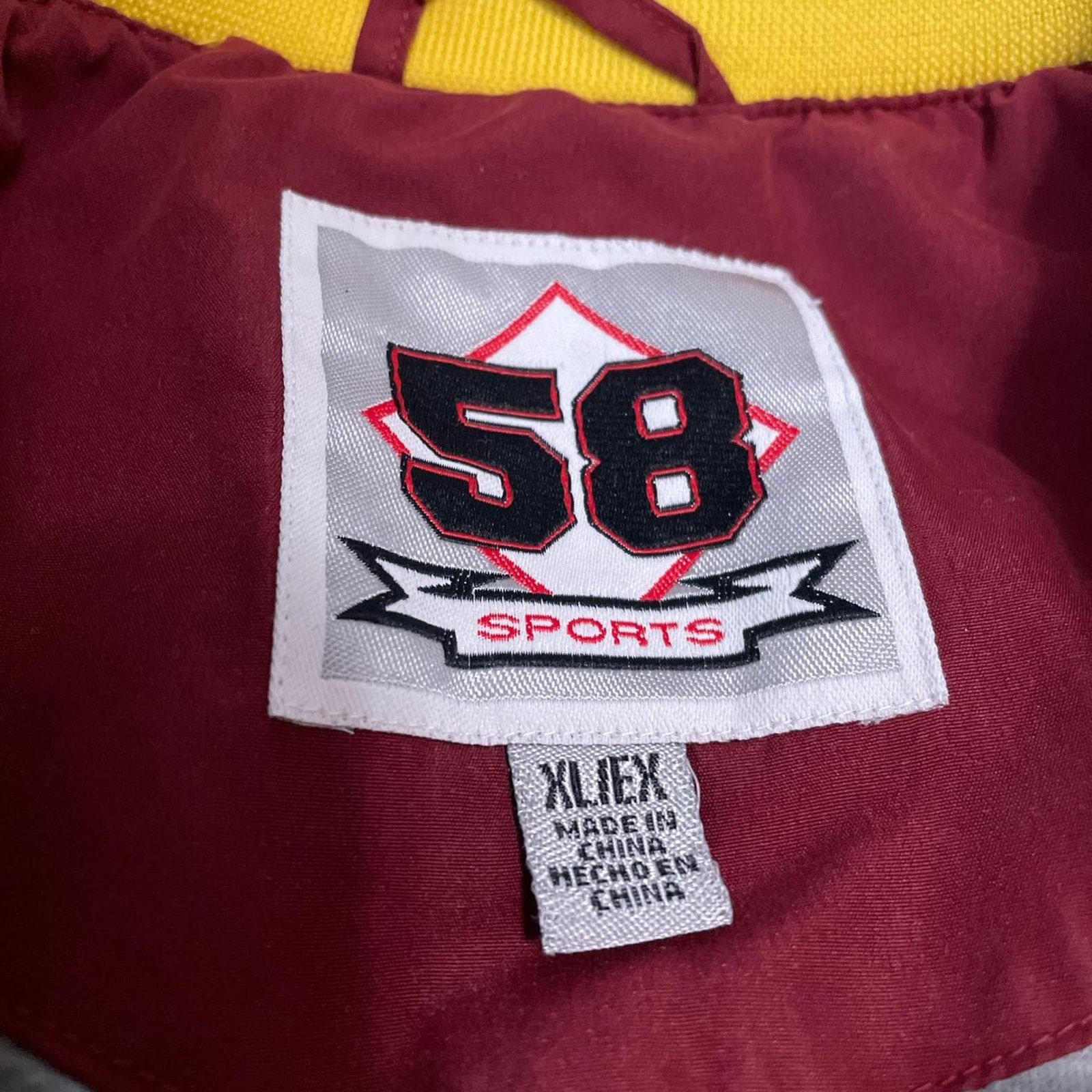 NCAA × Vintage Y2K NCAA Arizona State Sun Devils Basketball Windbreaker Size US XL / EU 56 / 4 - 6 Thumbnail