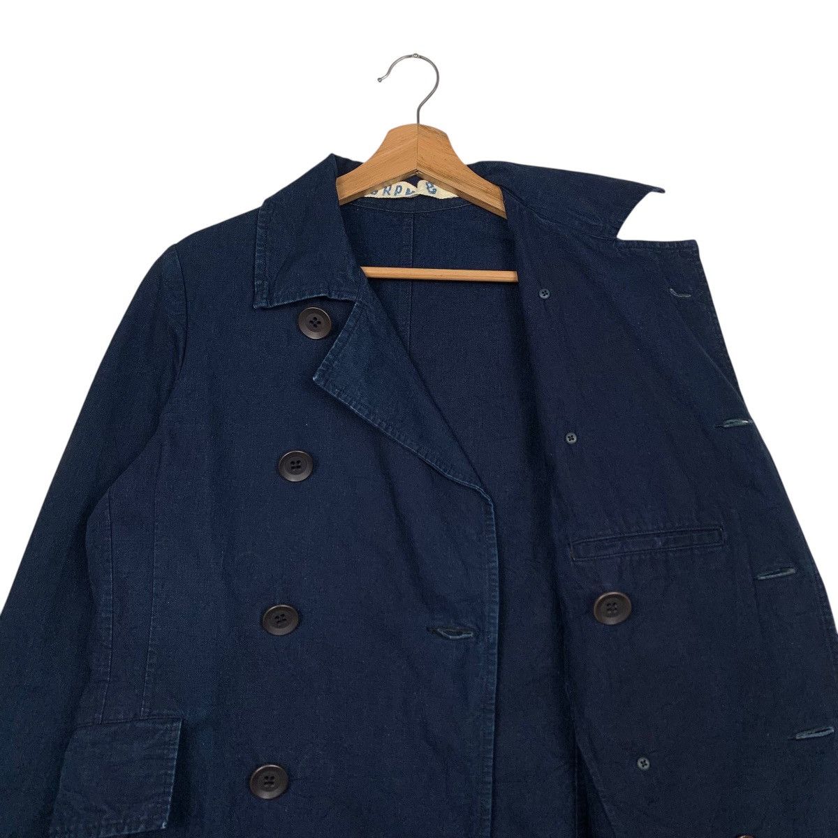 45rpm ☀️45RPM double breasted navy cotton jacket Size US S / EU 44-46 / 1 - 9 Thumbnail