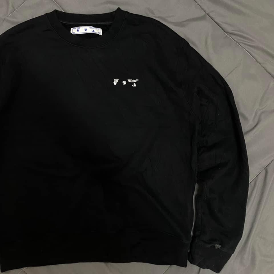 Off-White Off-white Logo sweater XL Size US XL / EU 56 / 4 - 6 Thumbnail
