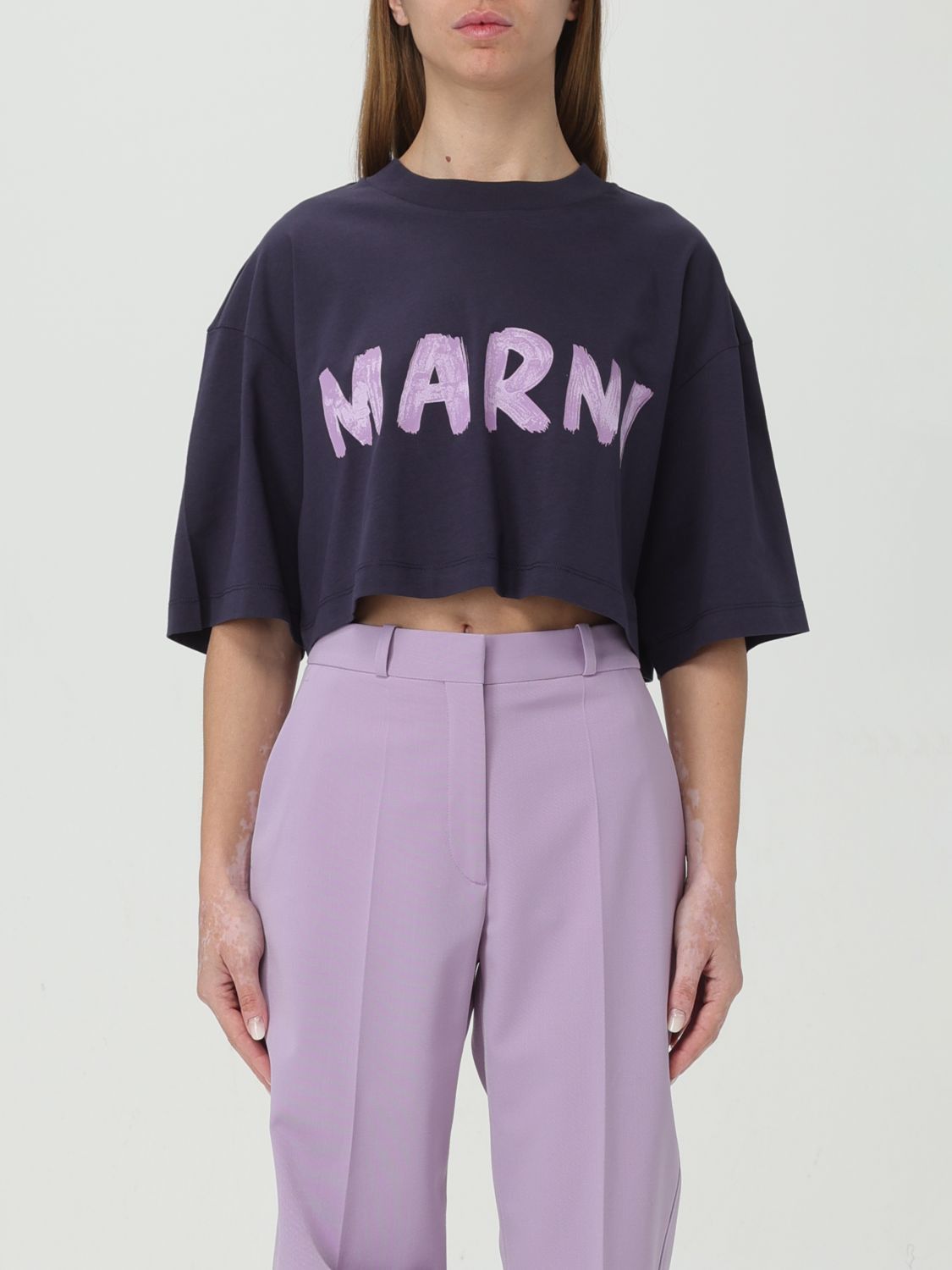 image of Marni T-Shirt Woman Blue, Women's (Size Small)