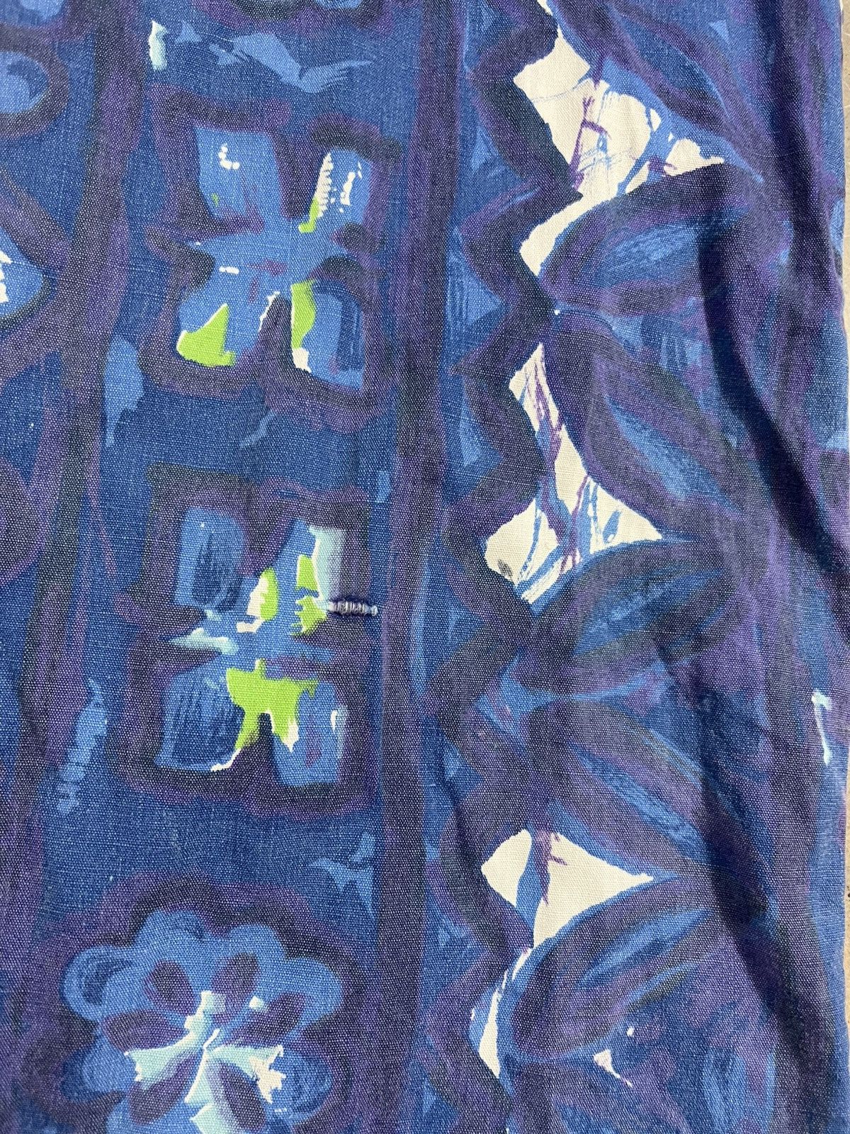 Vintage Vintage 50s Blue Cotton Hawaiian Shirt Size US XL / EU 56 / 4 - 4 Thumbnail