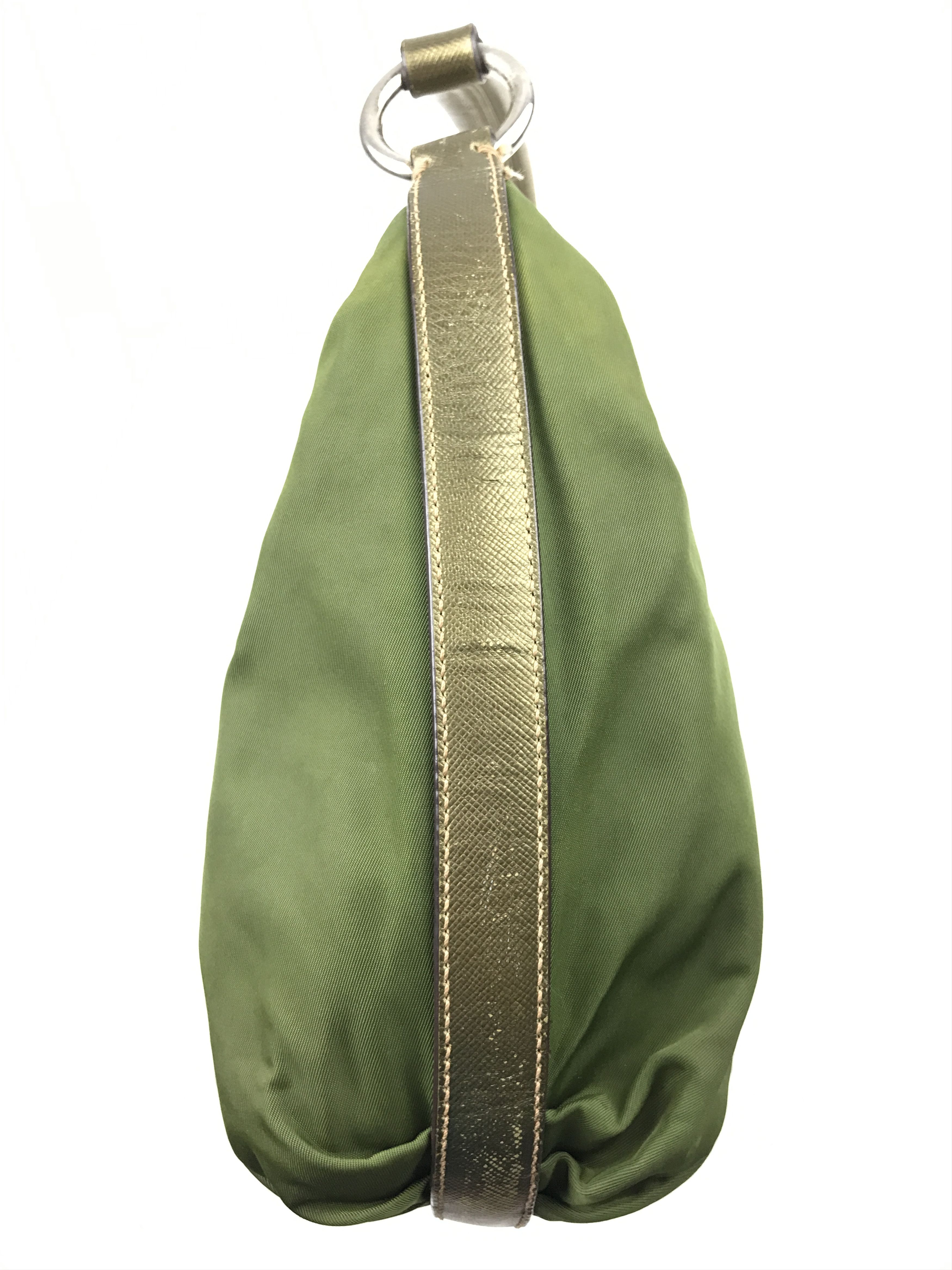 Prada Vintage Prada Nylon Hobo Shoulder Bag Size ONE SIZE - 6 Thumbnail