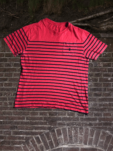 Polo Ralph Lauren × Ralph Lauren × Vintage Vintage Polo Ralph Lauren Pocket Stripe Tee Size US L / EU 52-54 / 3 - 1 Thumbnail