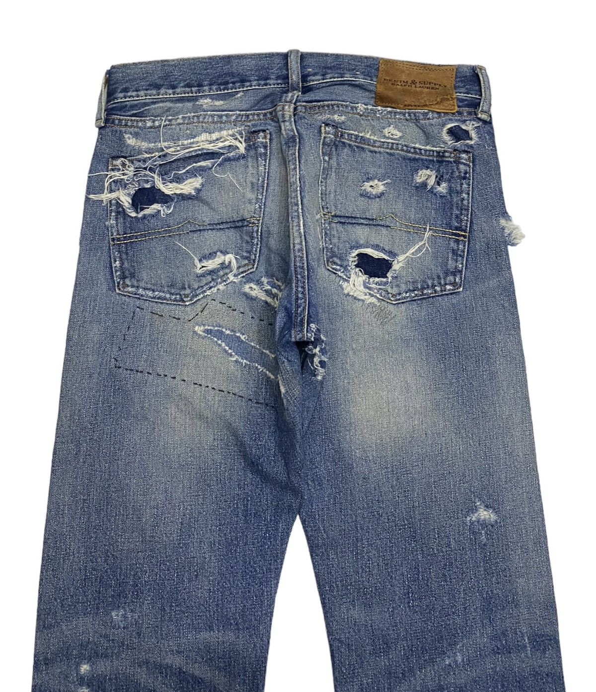 Denim & Supply Ralph Lauren 🔥UNDERCOVER DESIGN DENIM & SUPPLY RALPH LAUREN DISTRESSED Size US 31 - 7 Thumbnail