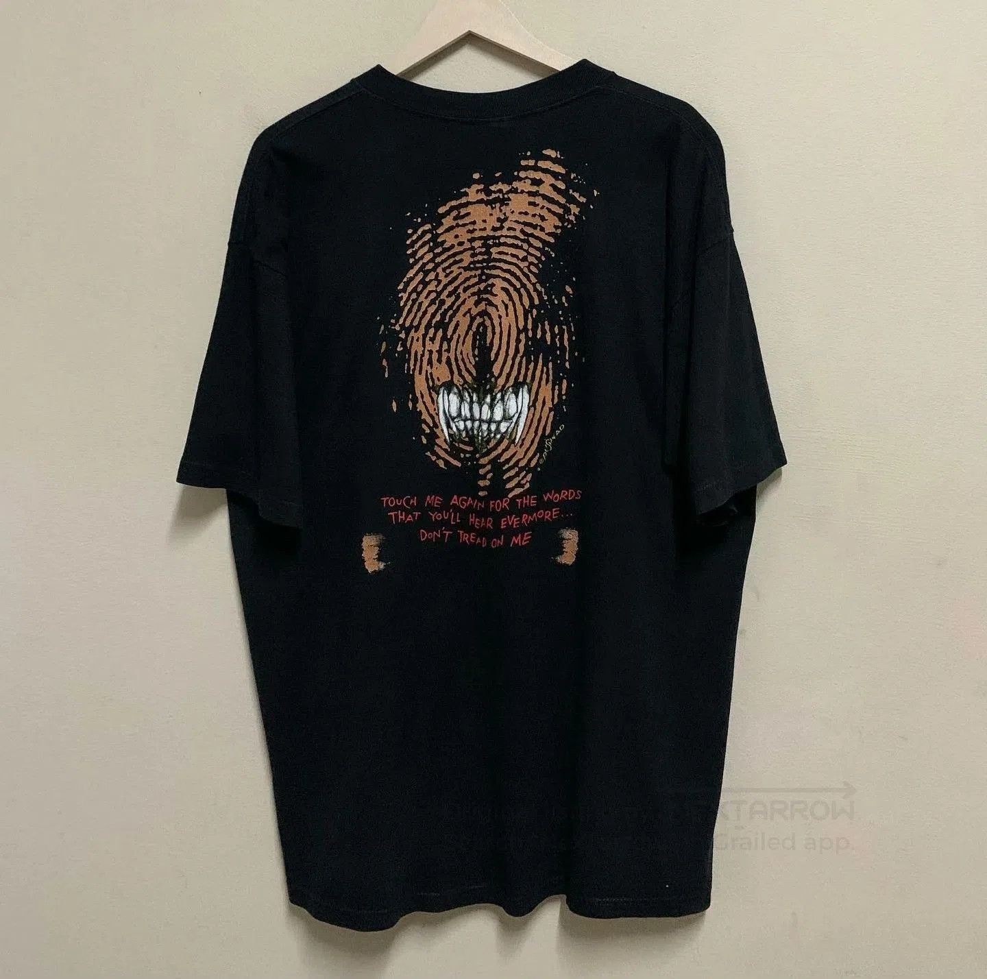 Vintage Metallica 1993 Vintage Tour T. Size US M / EU 48-50 / 2 - 2 Thumbnail