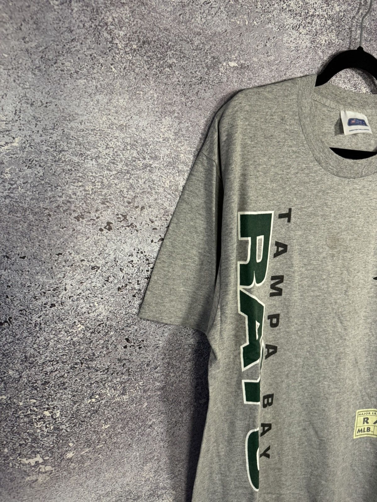 NFL × Vintage Vintage Tampa Bay Devil Rays 2003 Tee XL size Made in USA Size US XL / EU 56 / 4 - 5 Thumbnail