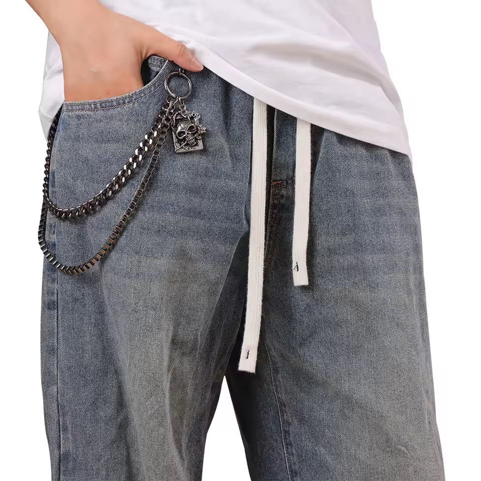 Jewelry Skull Charm Chain Belt | Edgy Streetwear Accessory Size ONE SIZE - 3 Thumbnail