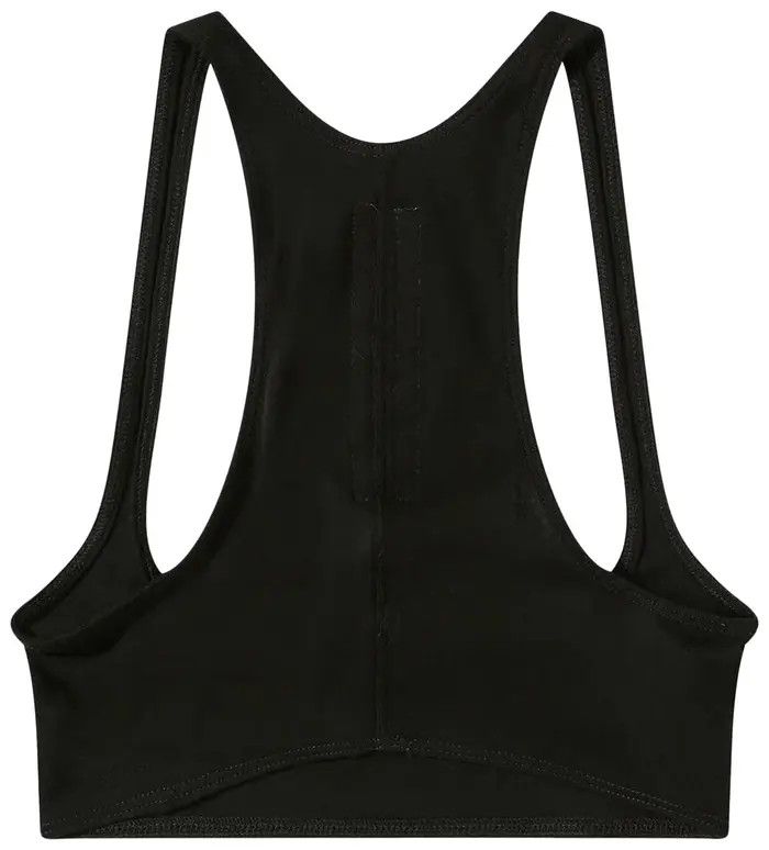 Rick Owens o1y0126 Crop Top in Black Size S / US 4 / IT 40 - 2 Thumbnail
