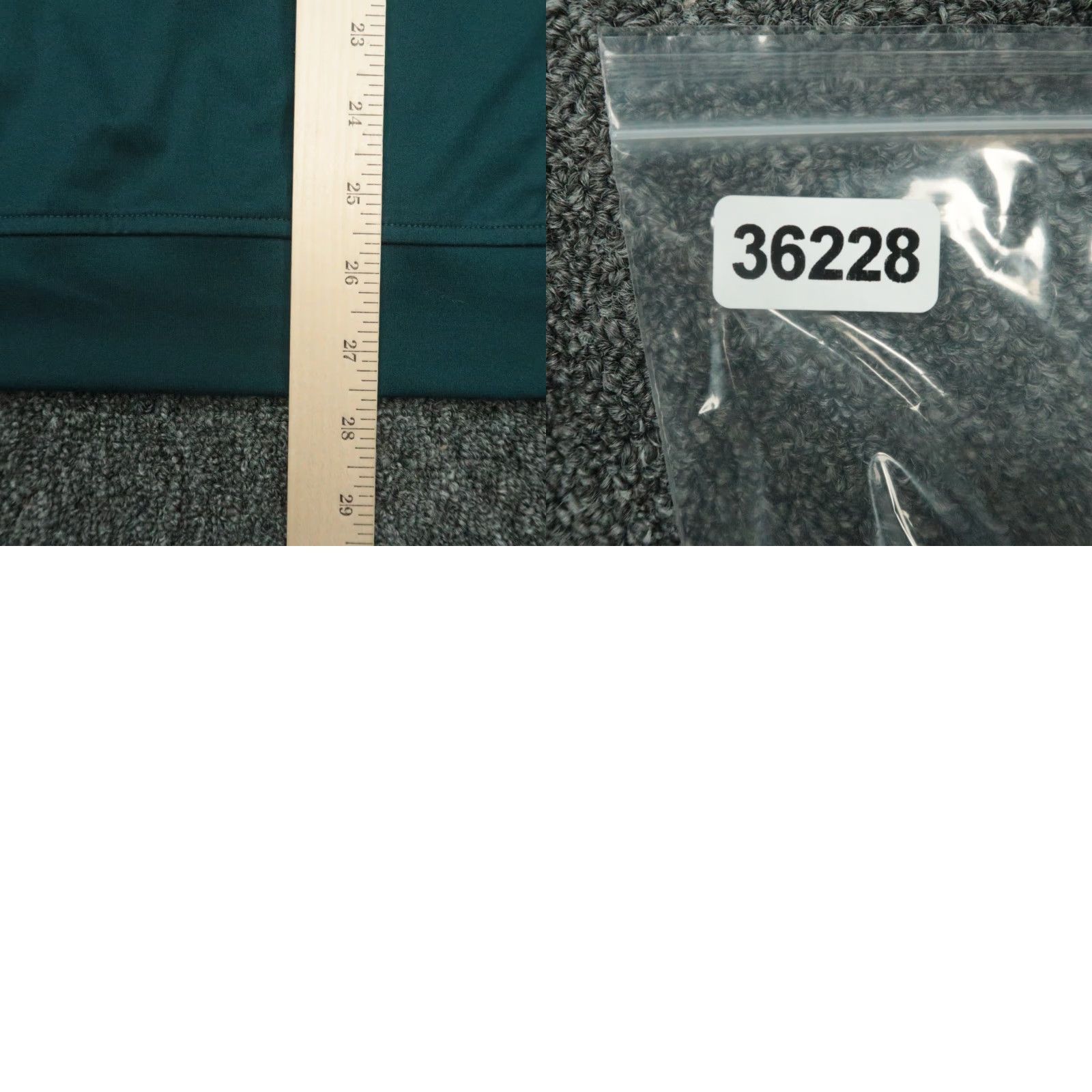 Vintage Waggle Pullover Mens Large Green Deer Buck Performance Quarter Zip Shirt Size US L / EU 52-54 / 3 - 8 Thumbnail