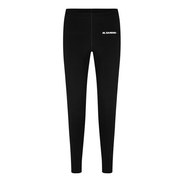 Jil Sander o1g2r1mq1024 Legging in Black Size 27" / US 4 / IT 40 - 1 Thumbnail